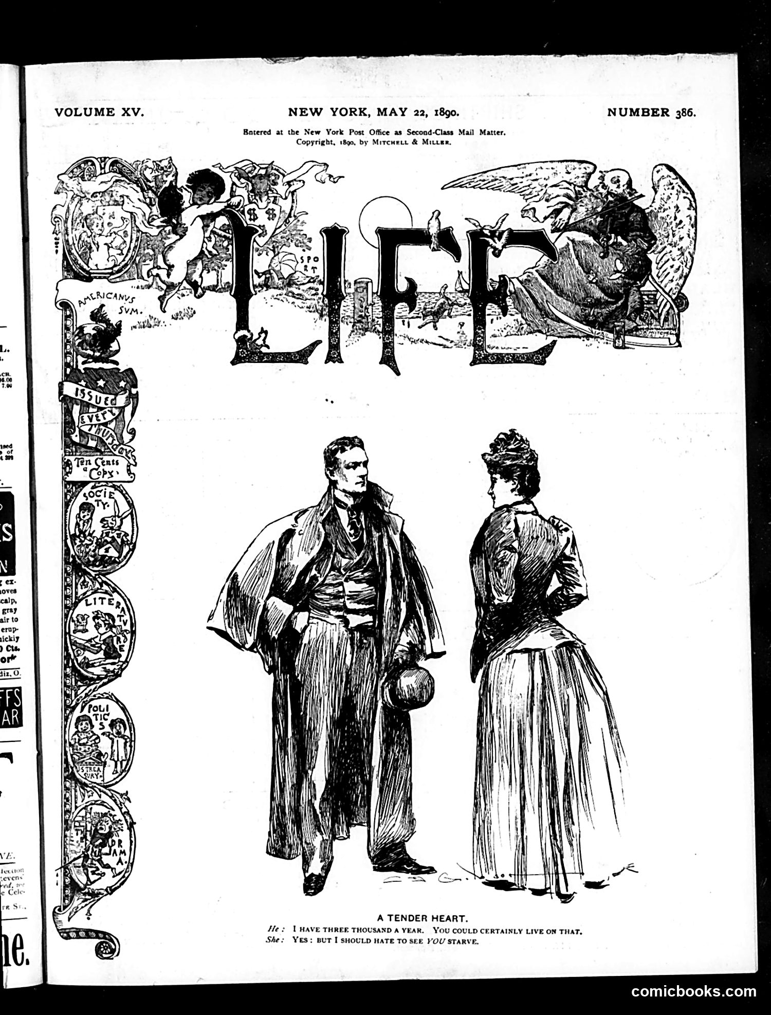Life — May 22, 1890 — page 1 of 18