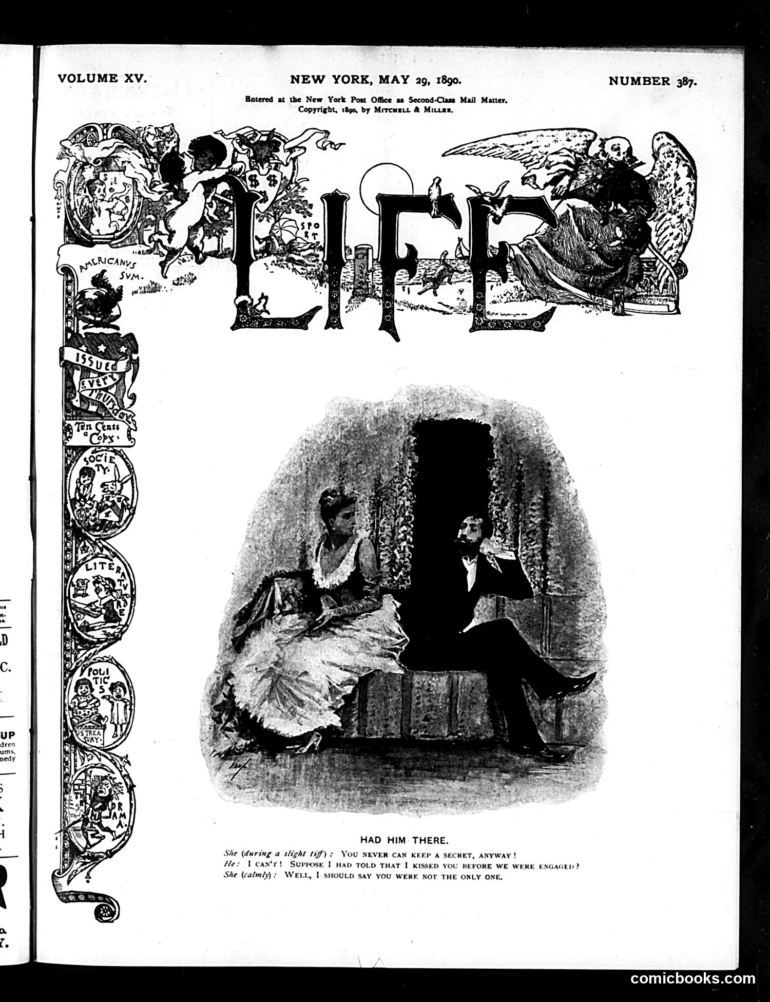 Life — May 29, 1890 — page 1 of 18