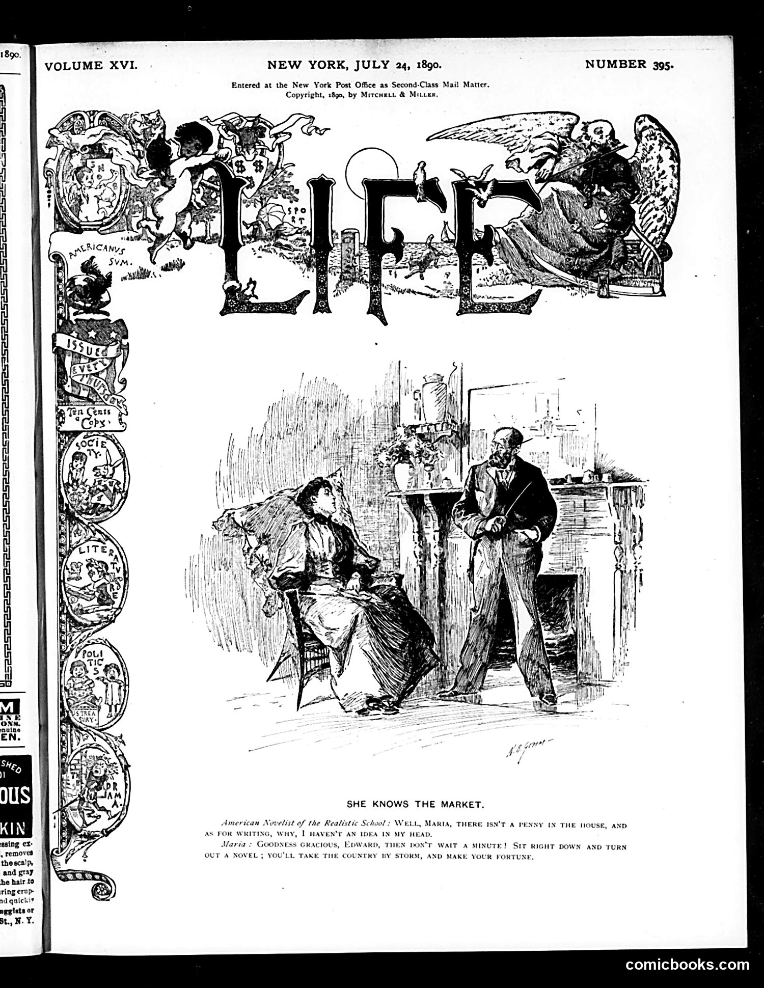 Life — July 24, 1890 — page 1 of 16