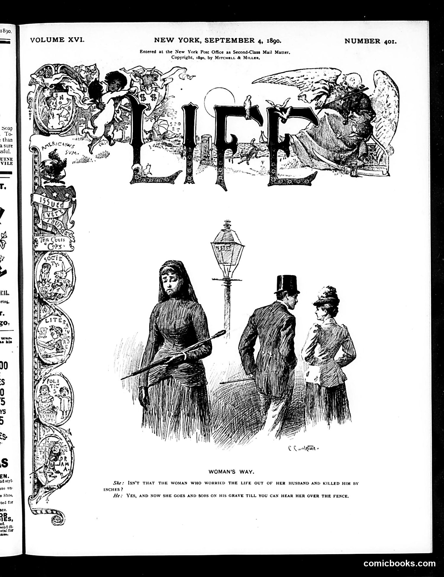 Life — September 4, 1890 — page 1 of 16