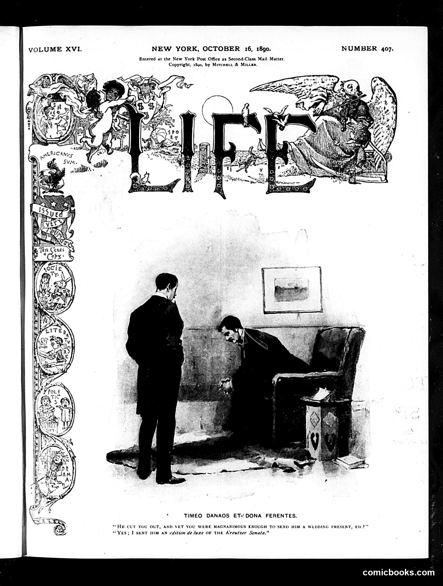Life — October 16, 1890 — page 1 of 18
