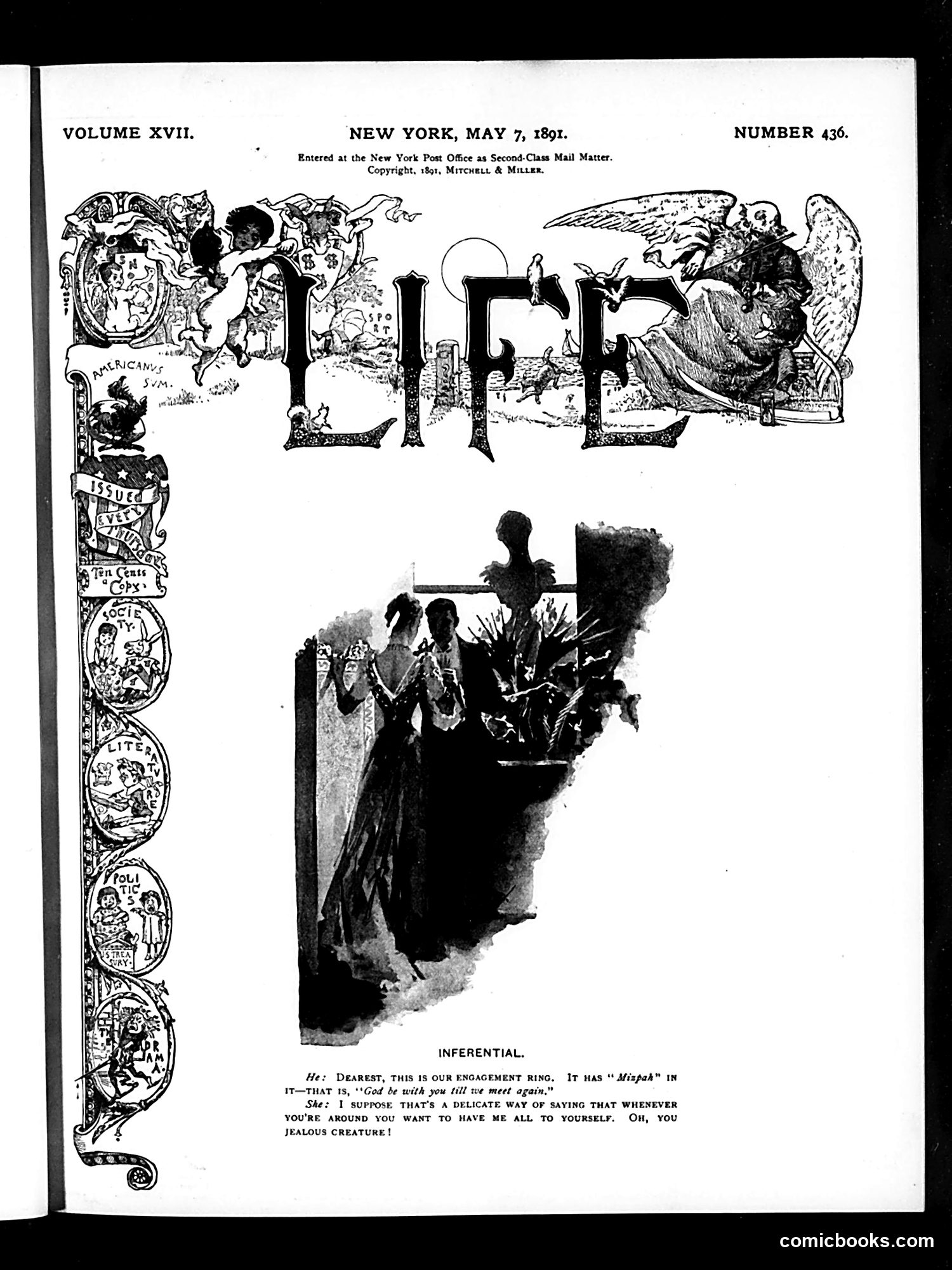 Life — May 7, 1891 — page 1 of 14