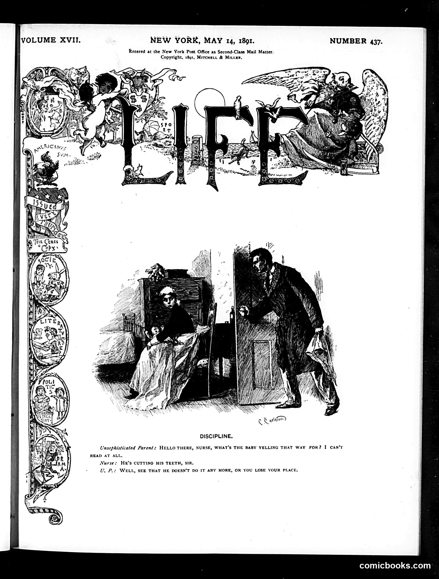 Life — May 14, 1891 — page 1 of 14