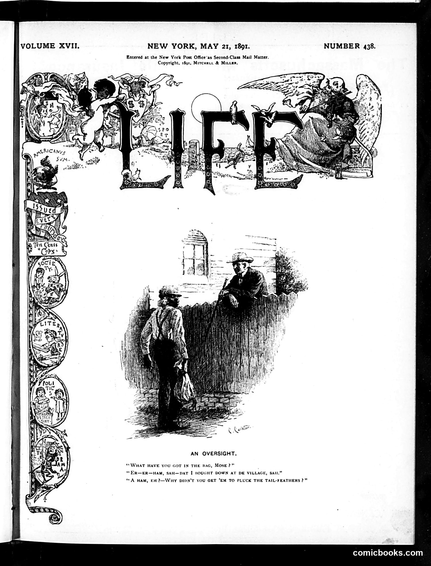 Life — May 21, 1891 — page 1 of 15