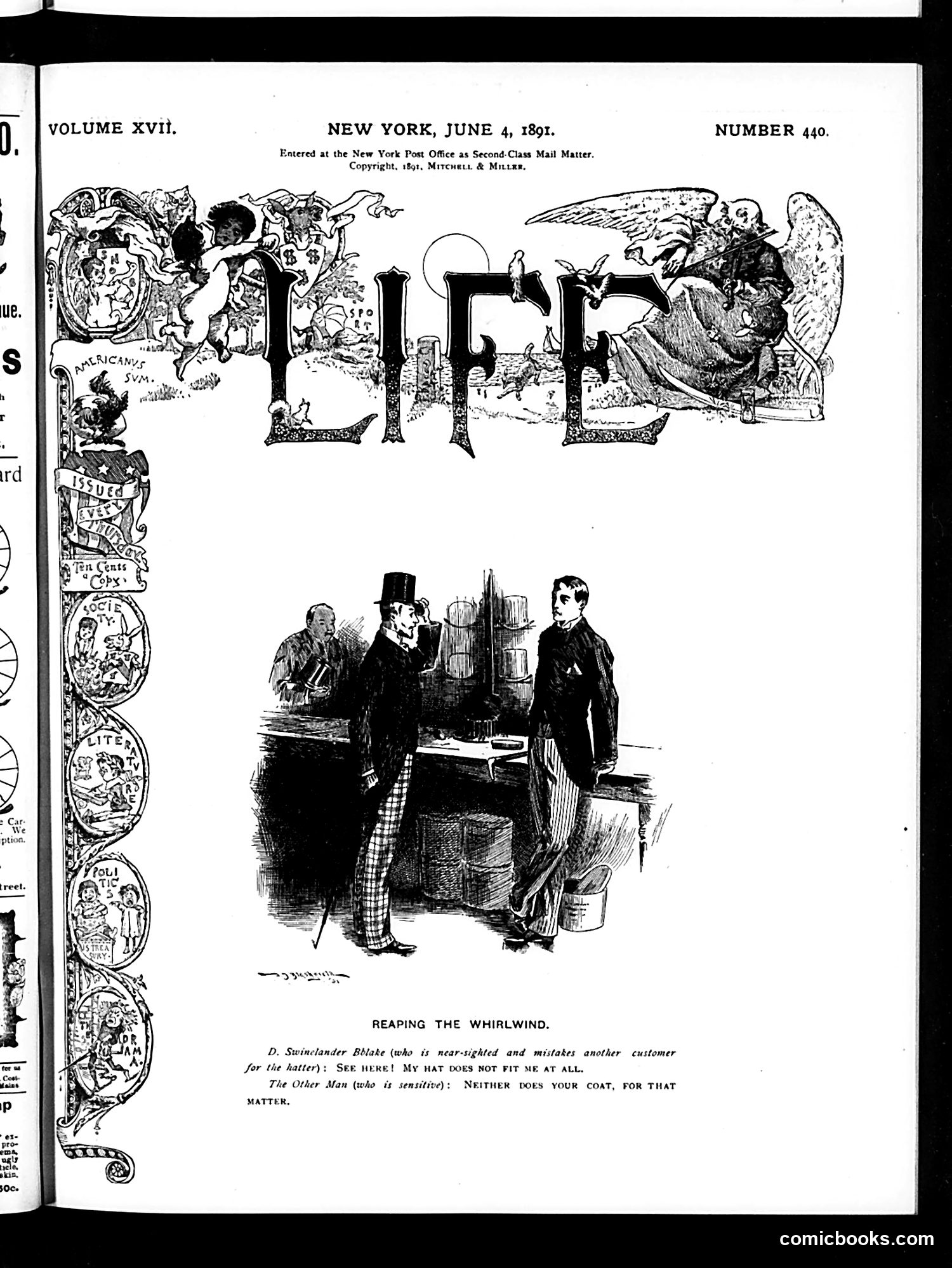 Life — June 4, 1891 — page 1 of 16