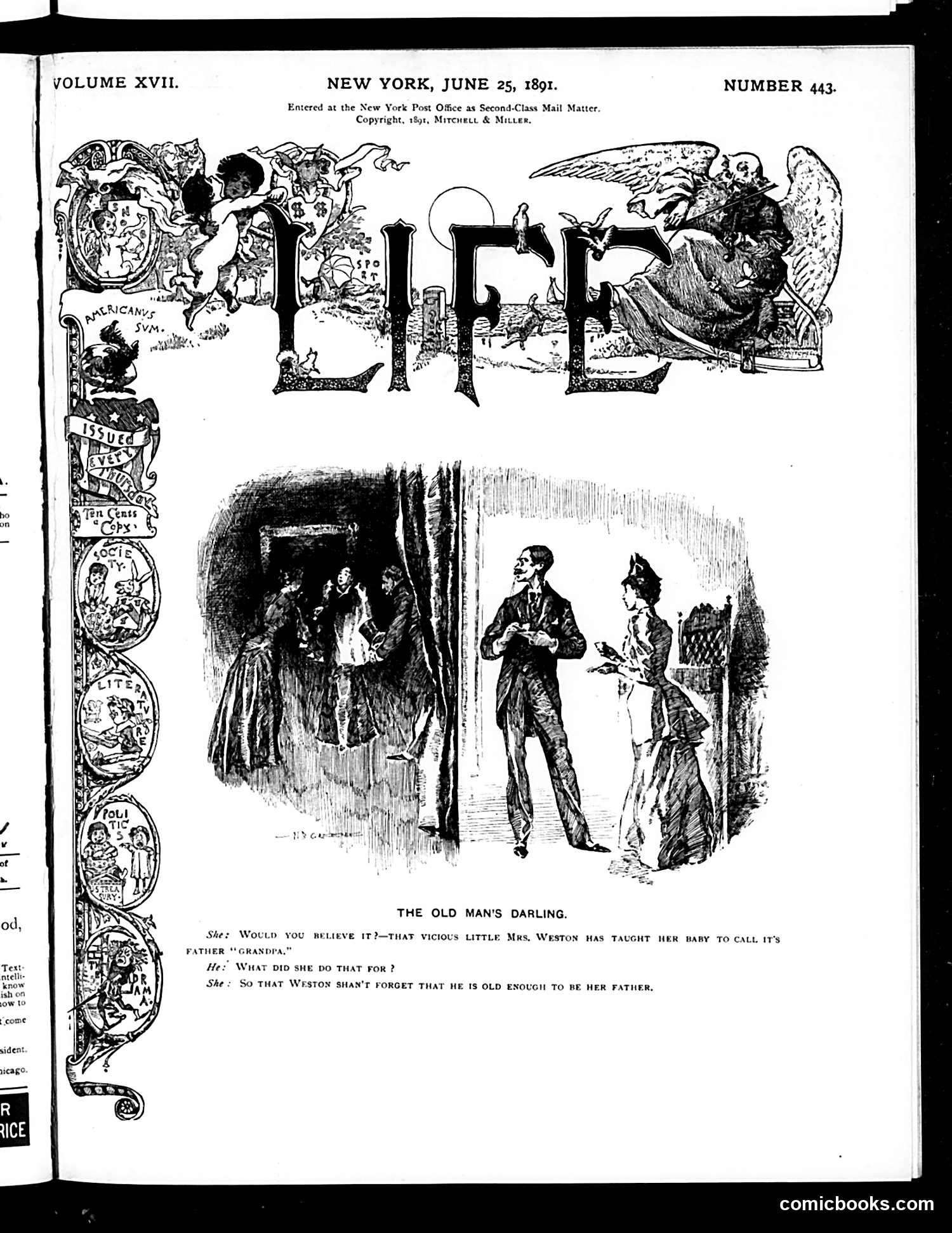 Life — June 25, 1891 — page 1 of 15