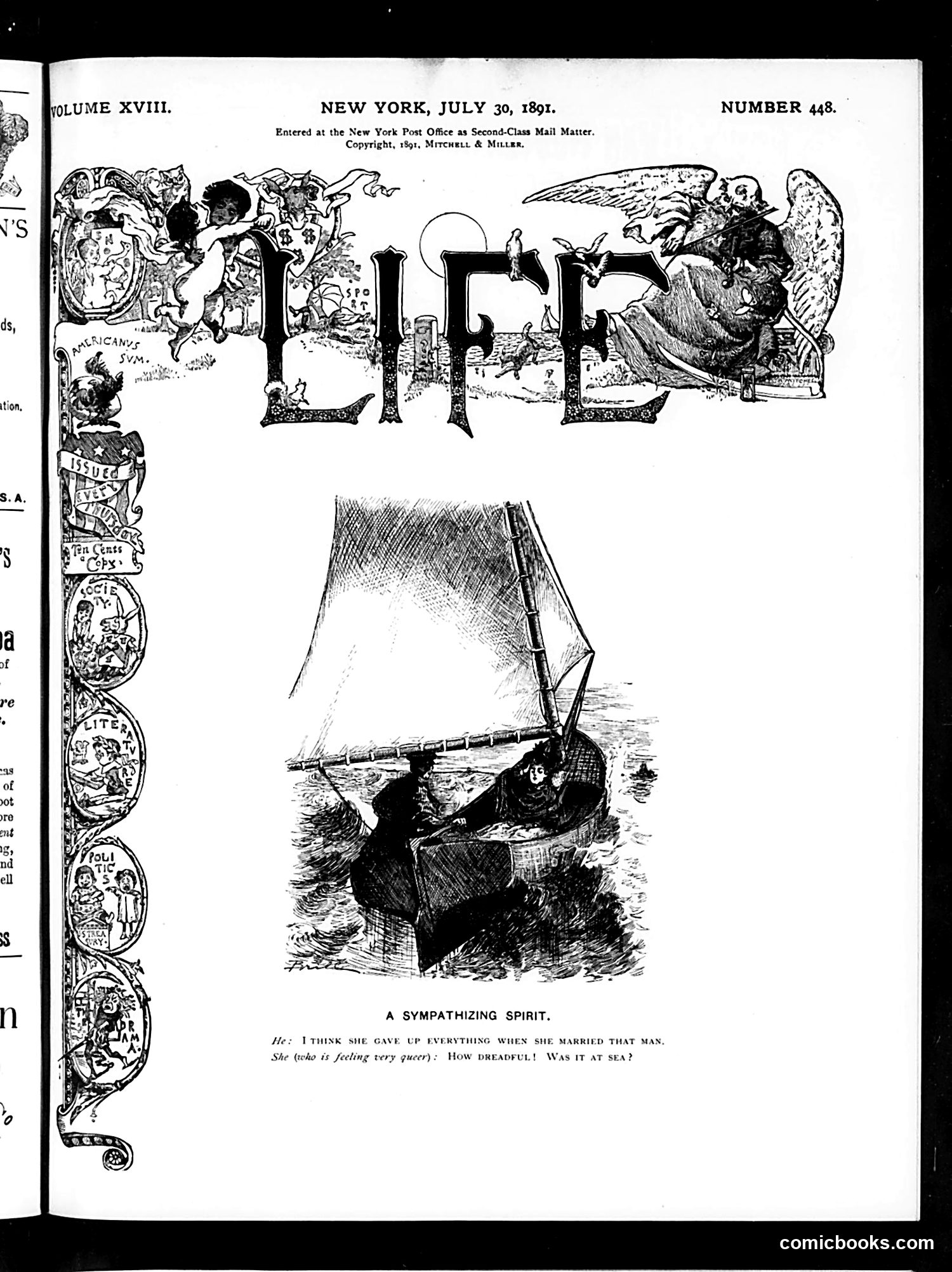 Life — July 30, 1891 — page 1 of 14