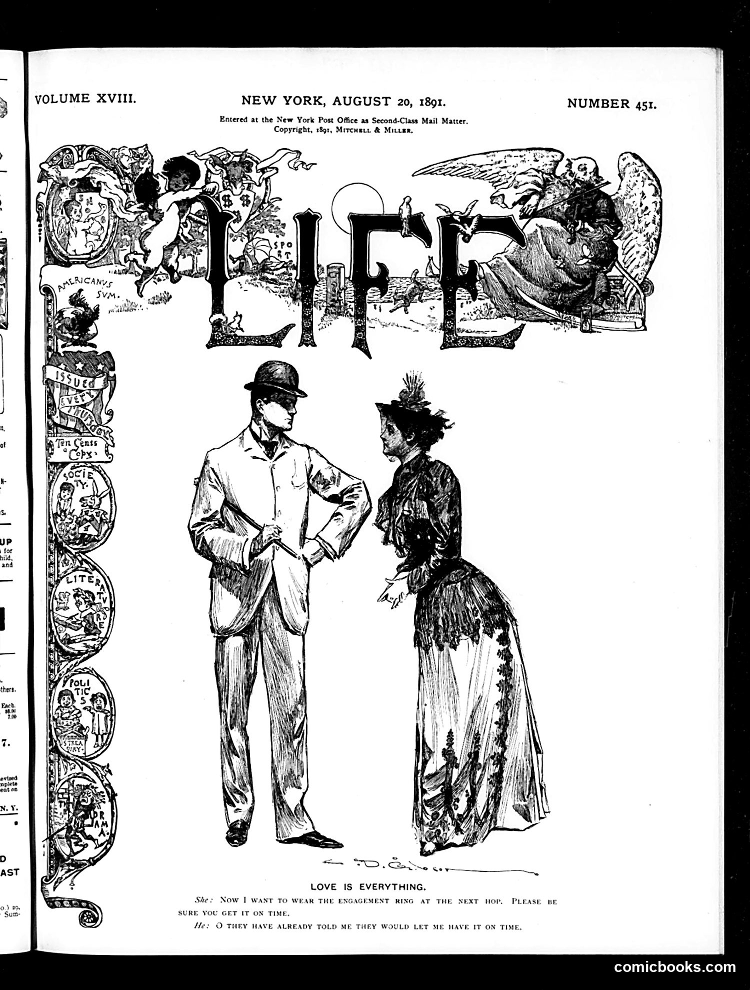 Life — August 20, 1891 — page 1 of 14