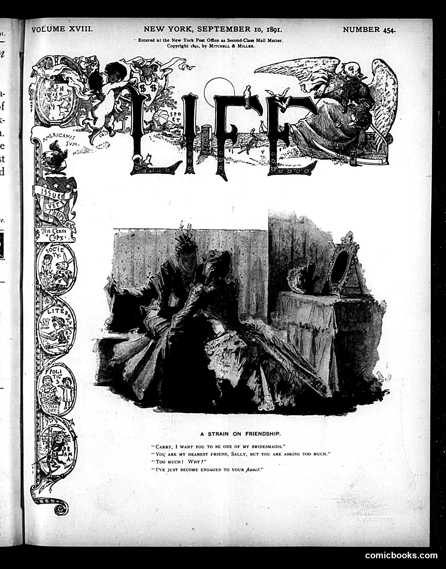 Life — September 10, 1891 — page 1 of 14