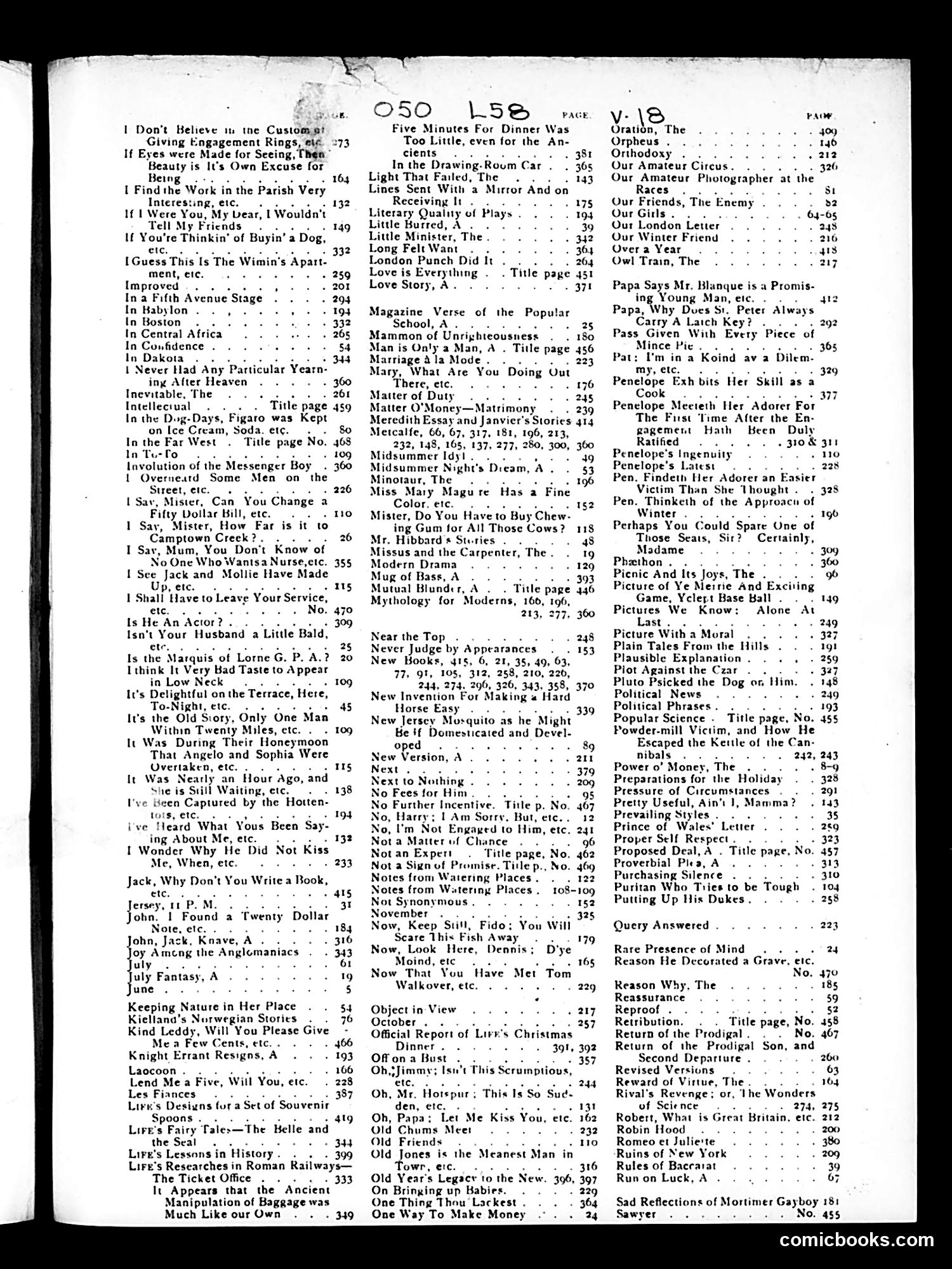 Life — 1891 — page 1 of 3