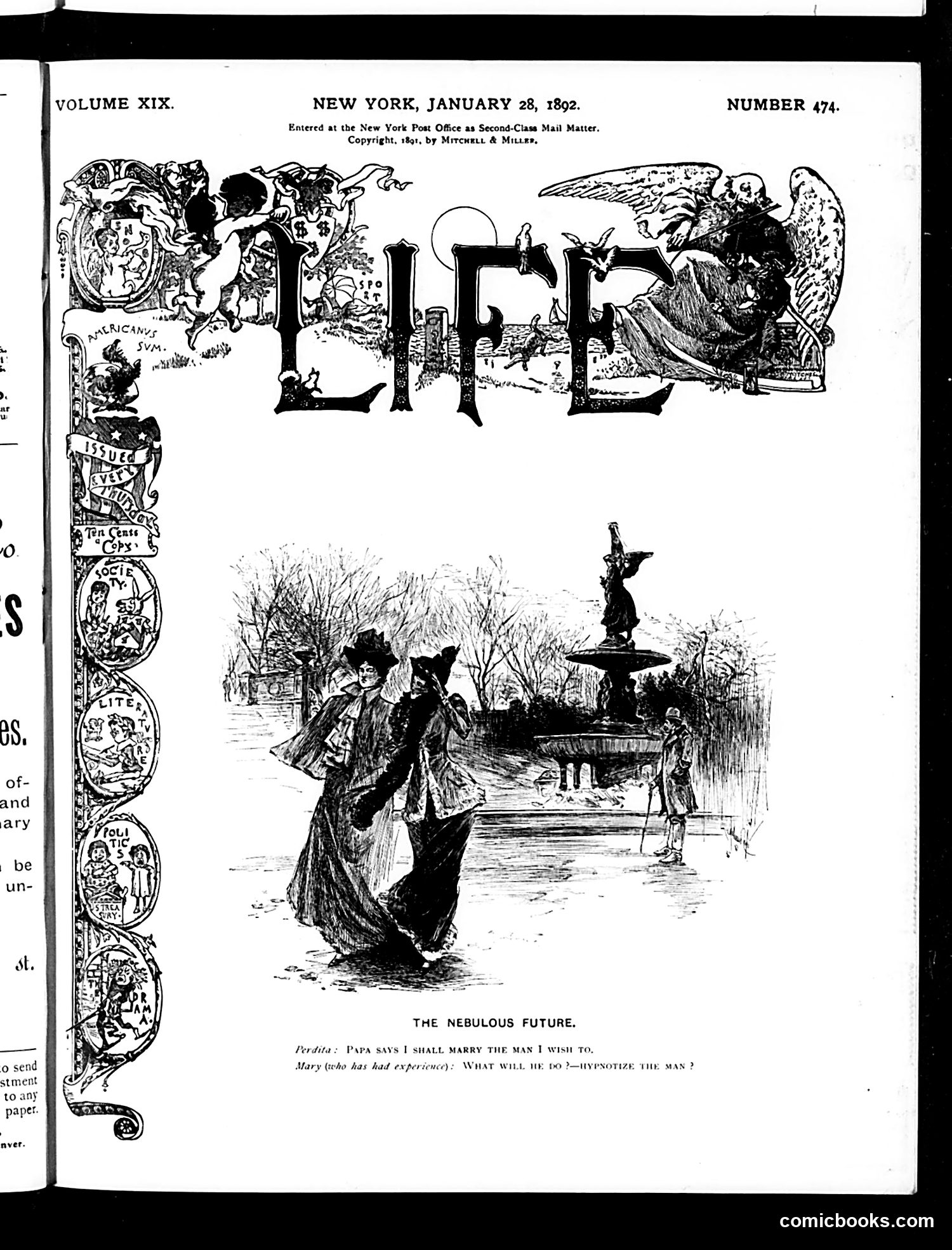 Life — January 28, 1892 — page 1 of 16