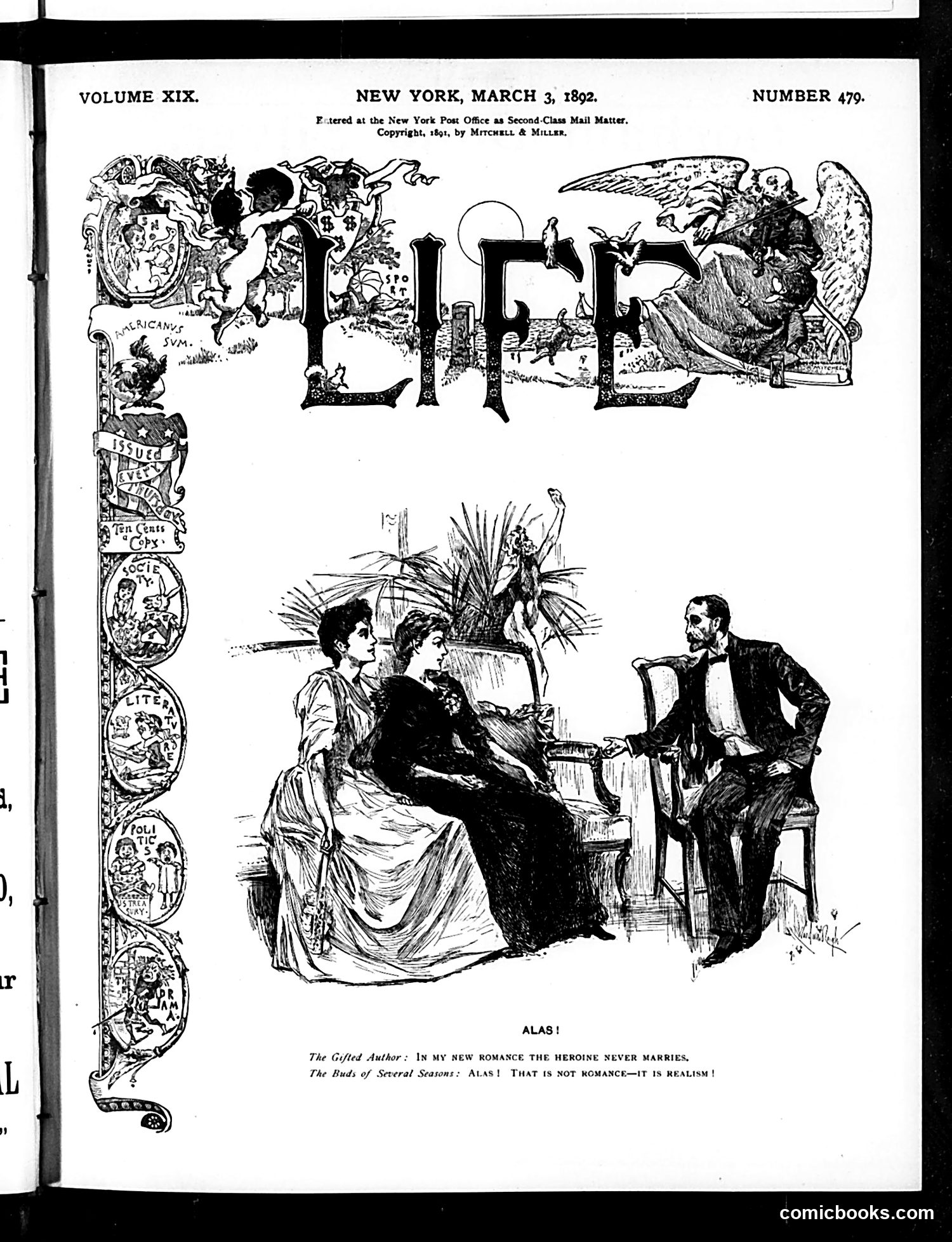 Life — March 3, 1892 — page 1 of 14