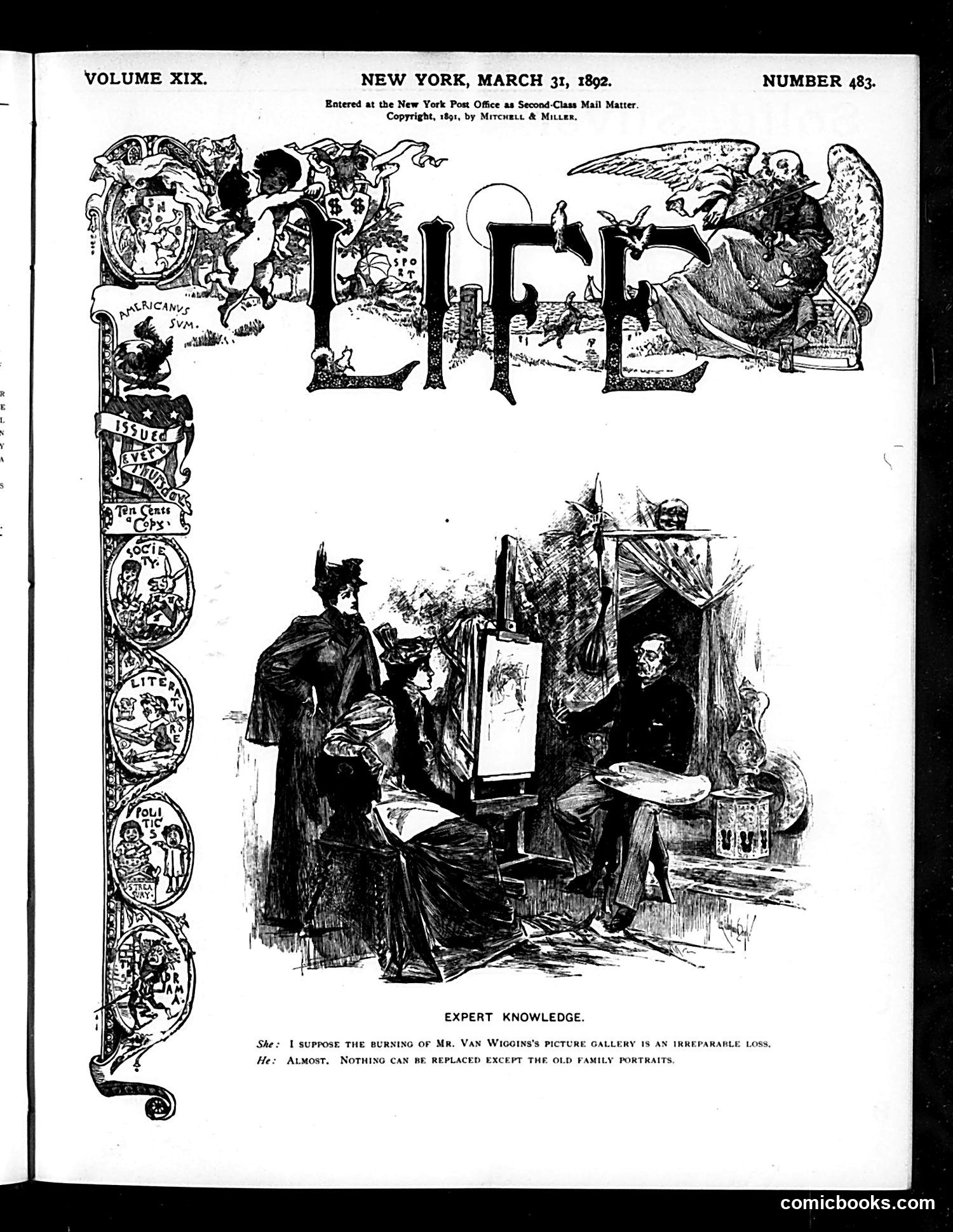 Life — March 31, 1892 — page 1 of 18