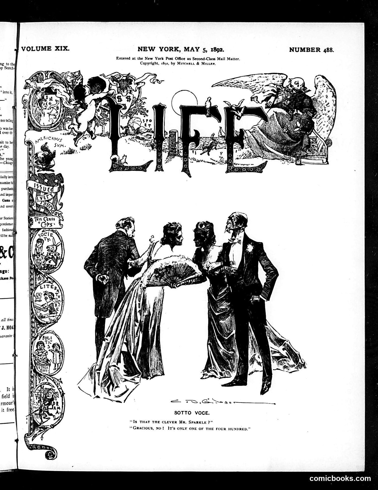 Life — May 5, 1892 — page 1 of 18