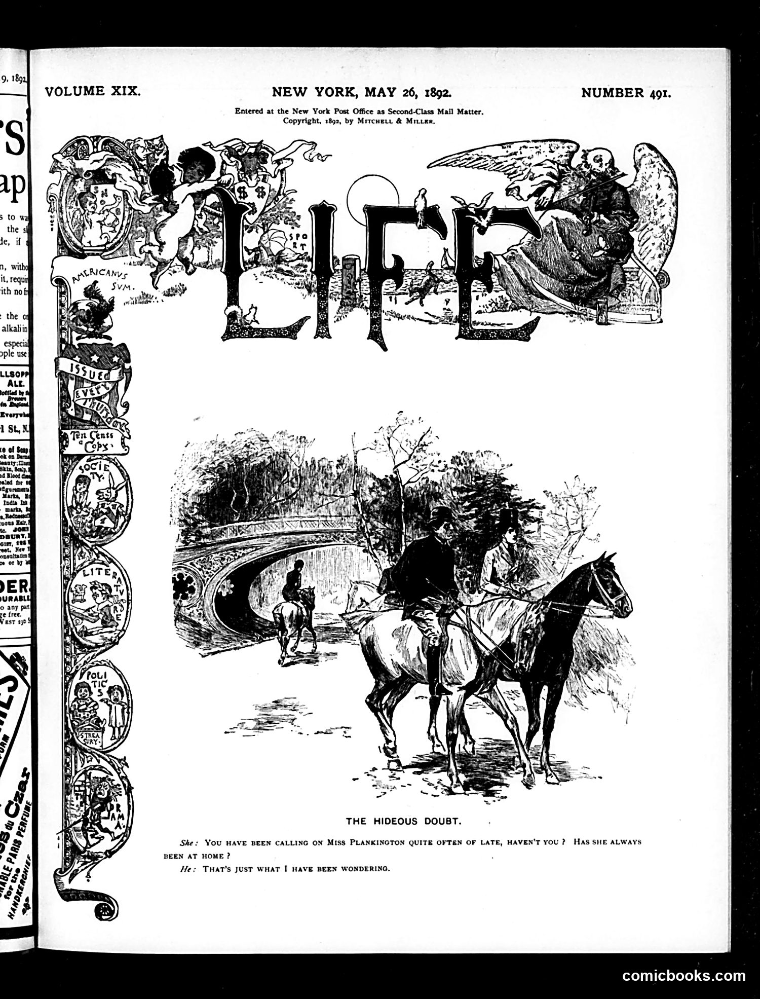 Life — May 26, 1892 — page 1 of 18