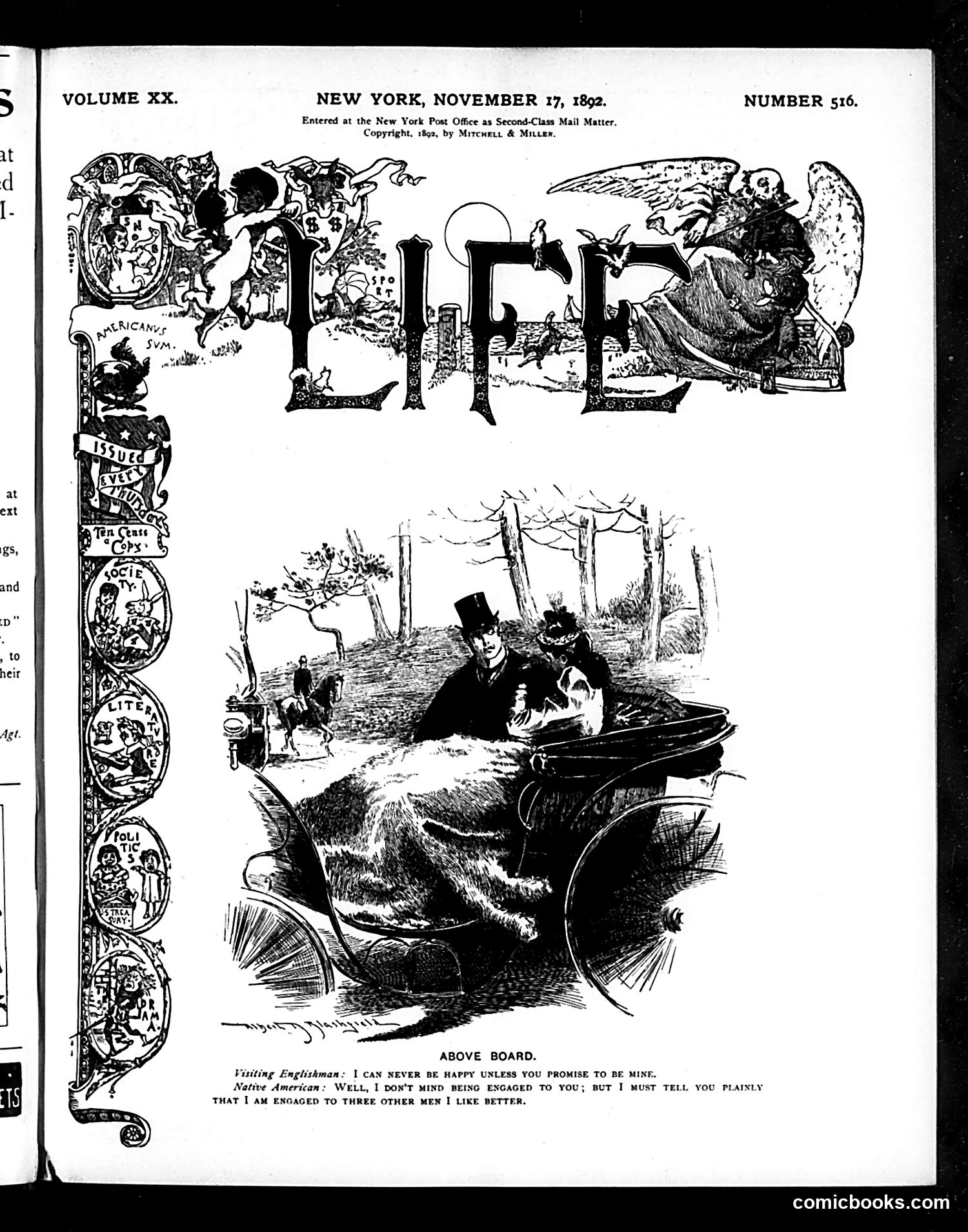 Life — November 17, 1892 — page 1 of 19
