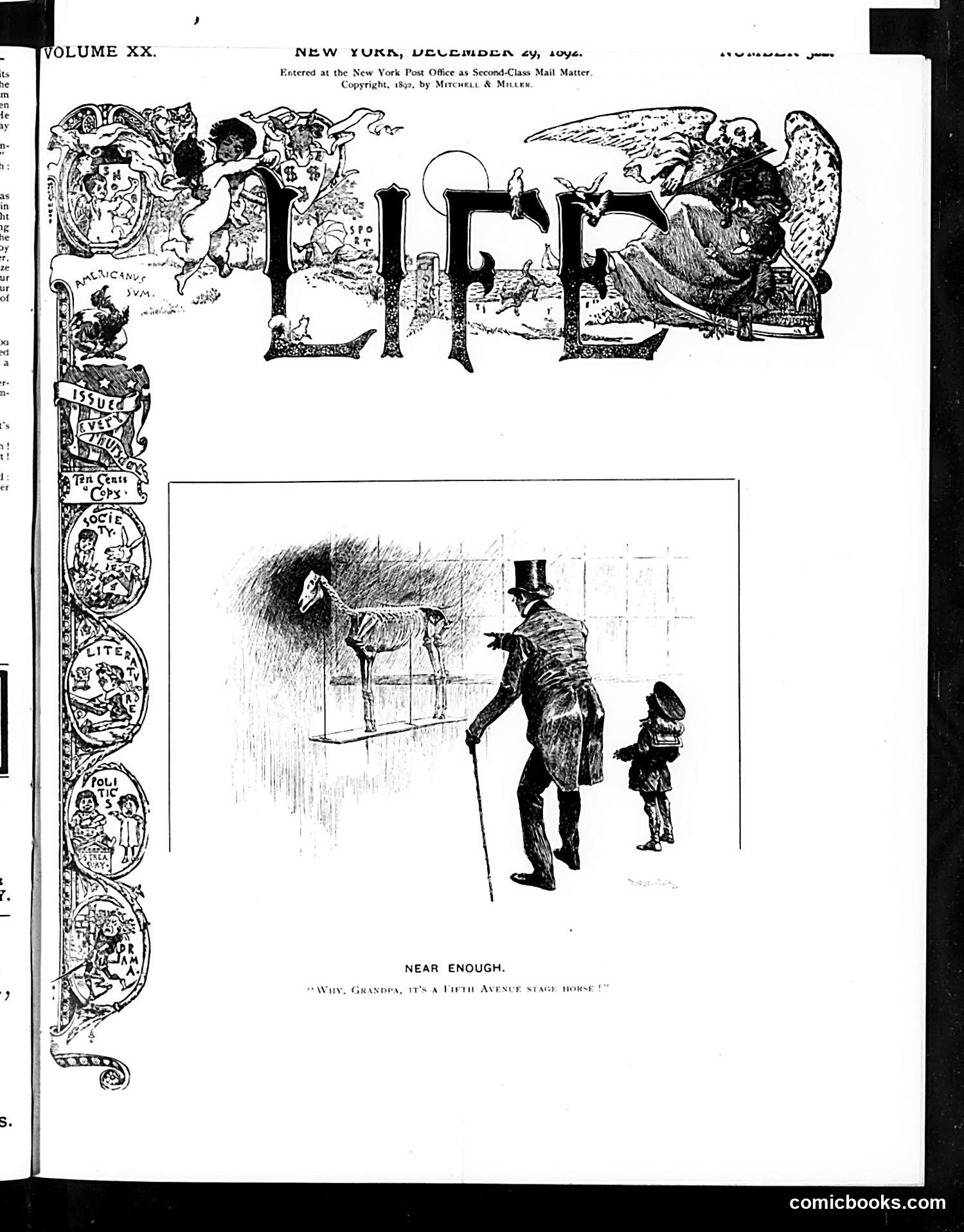 Life — December 29, 1892 — page 1 of 47