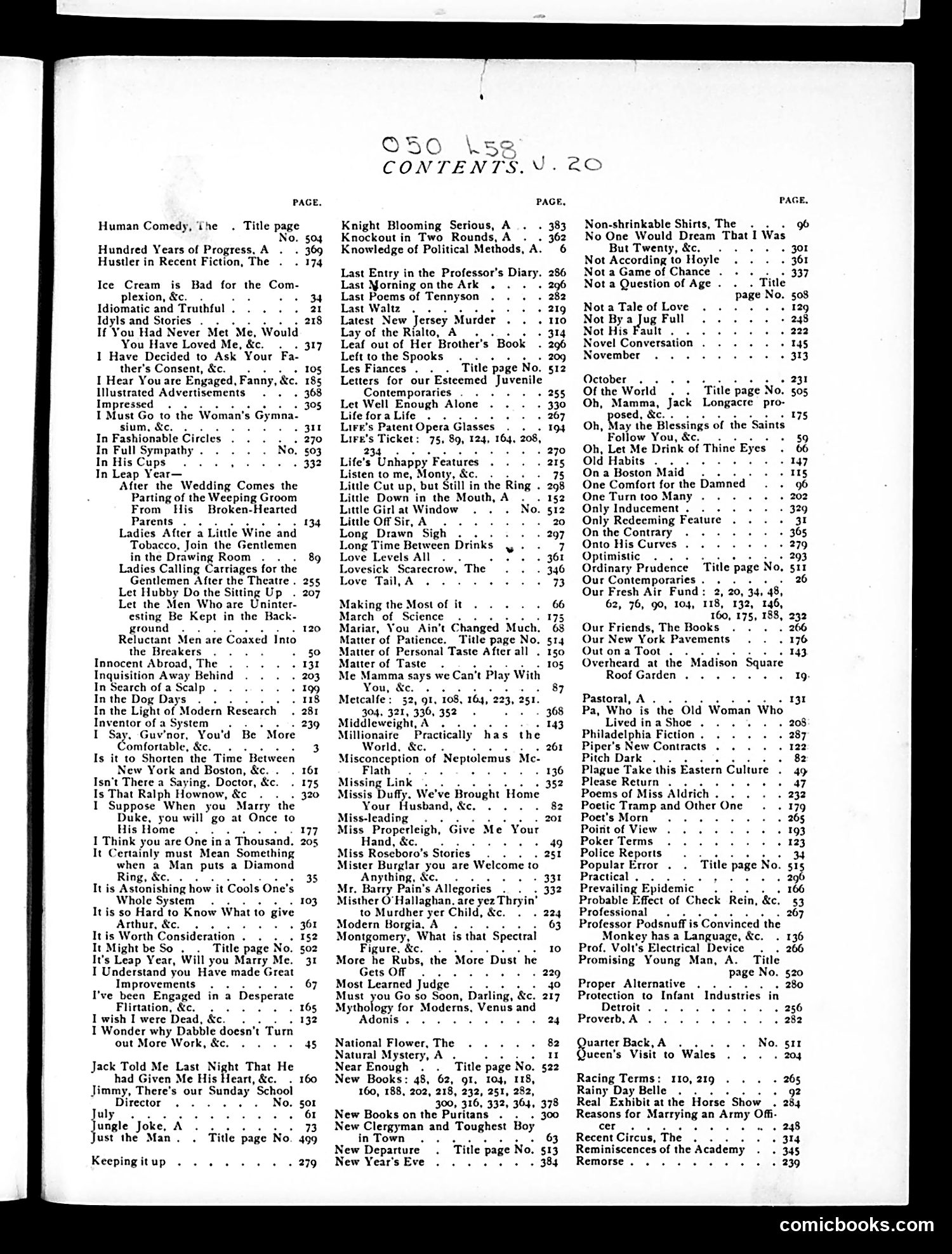Life — 1892 — page 1 of 3