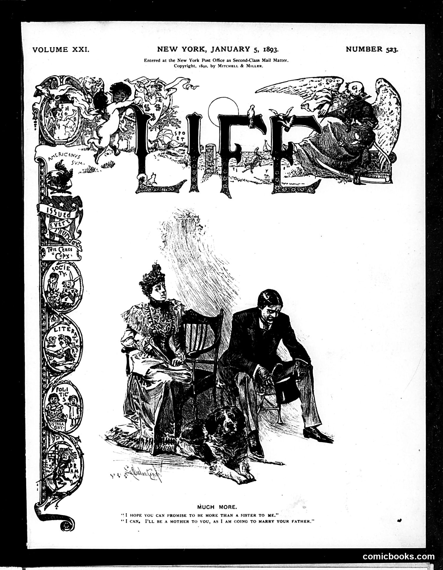 Life — January 5, 1893 — page 1 of 60