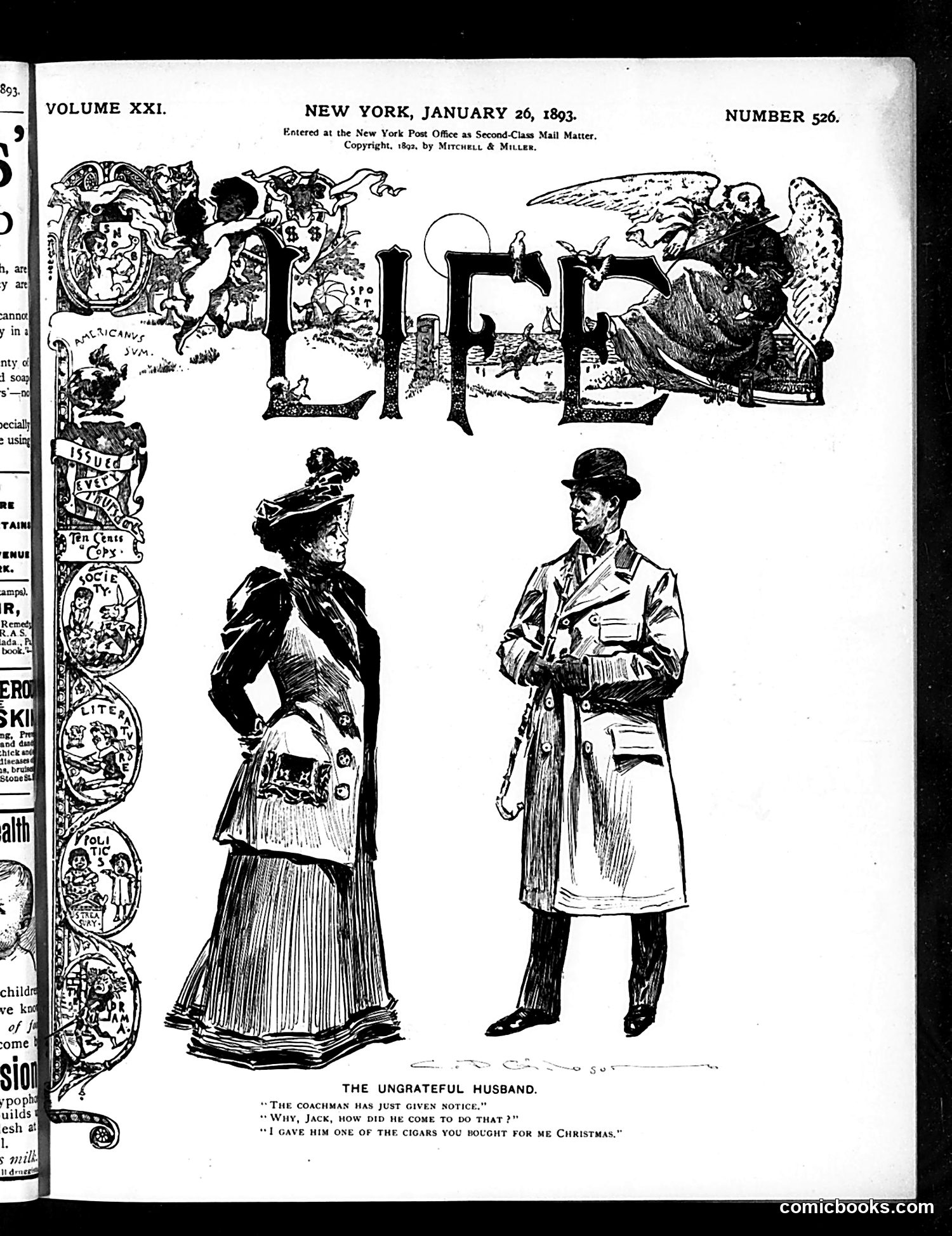 Life — January 26, 1893 — page 1 of 14
