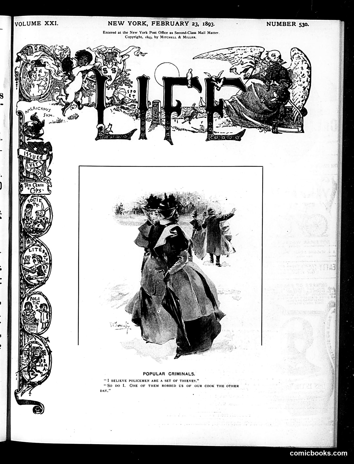 Life — February 23, 1893 — page 1 of 16