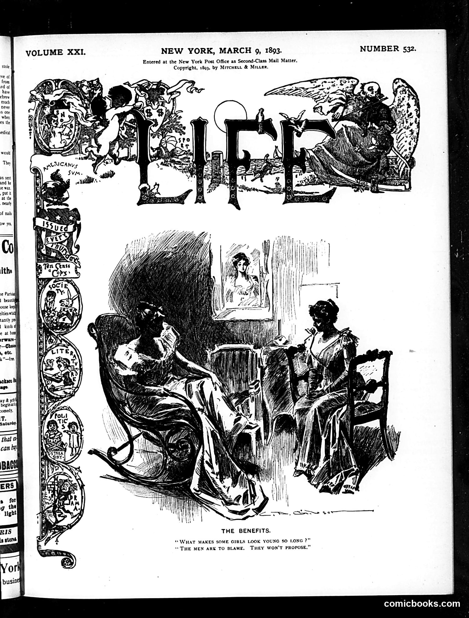 Life — March 9, 1893 — page 1 of 16