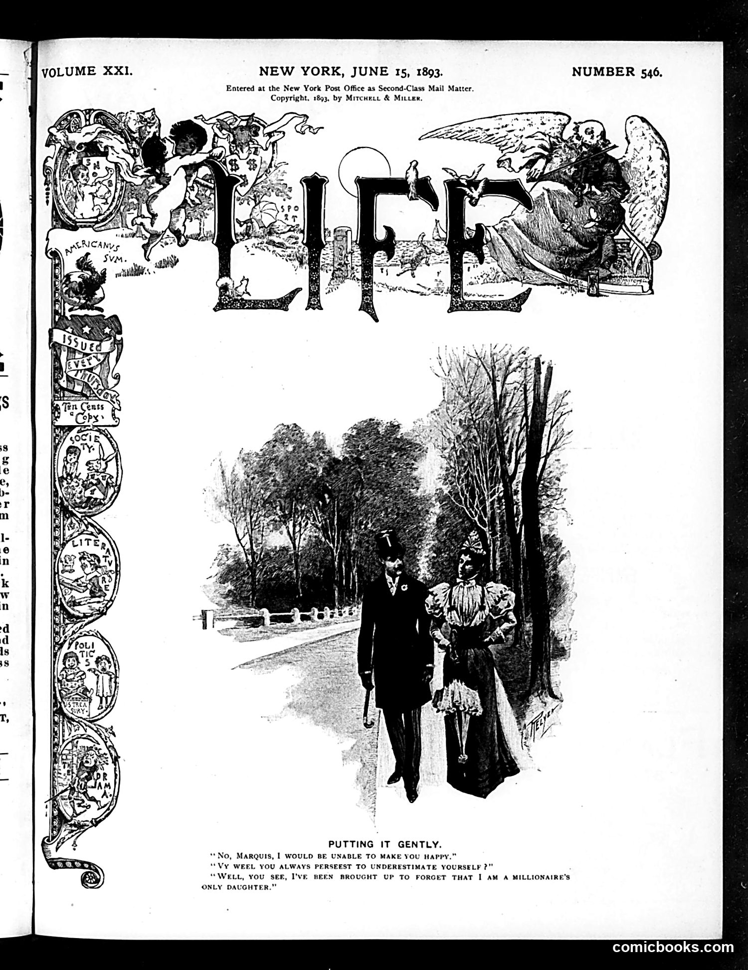 Life — June 15, 1893 — page 1 of 14