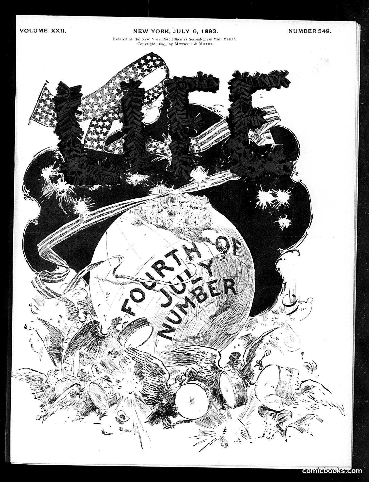 Life — July 6, 1893 — page 1 of 18