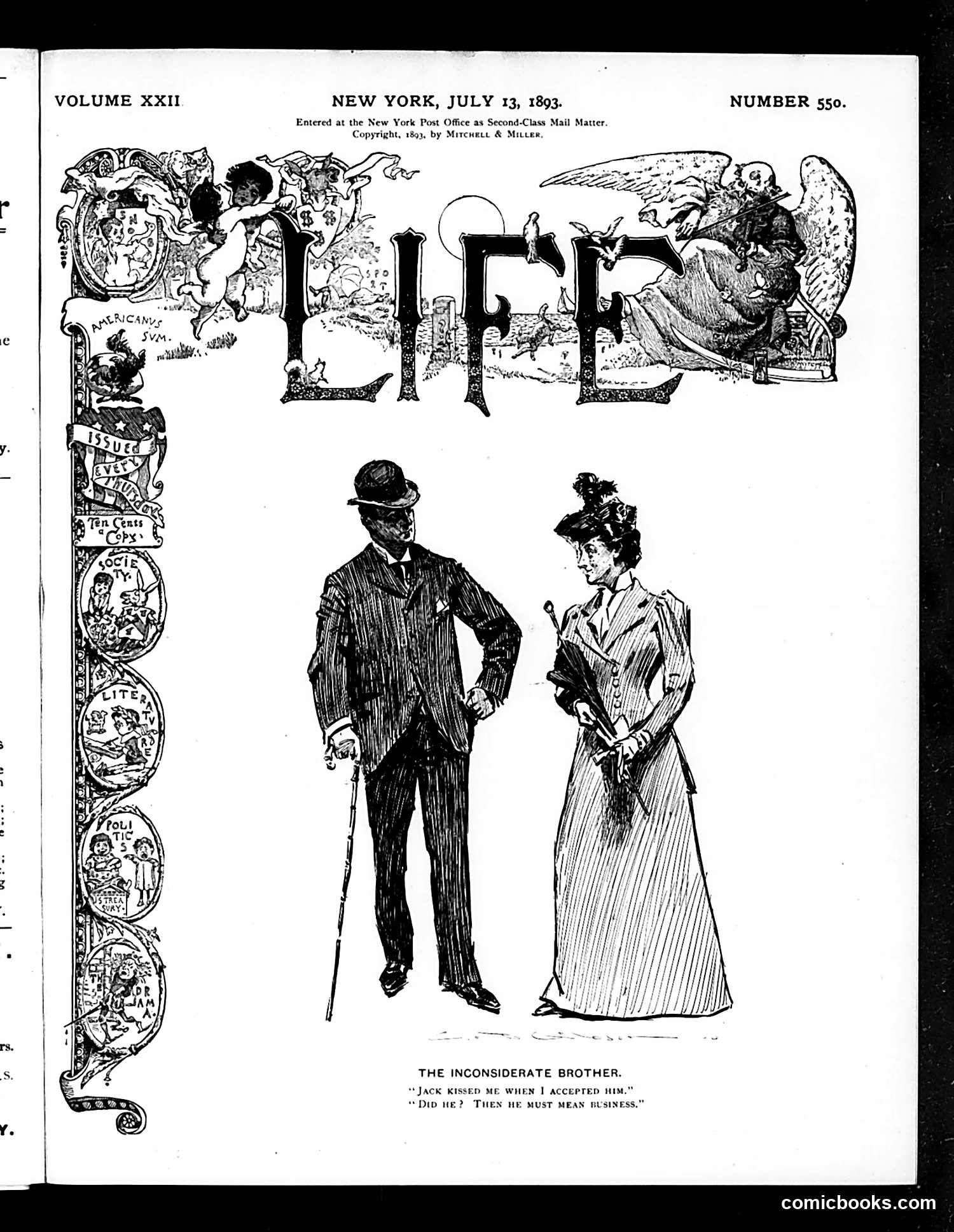 Life — July 13, 1893 — page 1 of 16