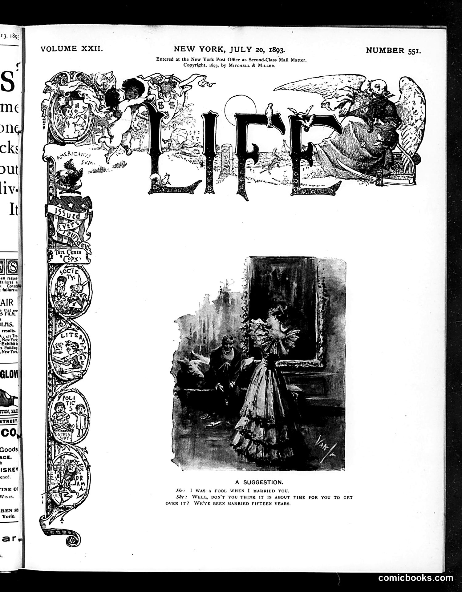 Life — July 20, 1893 — page 1 of 18