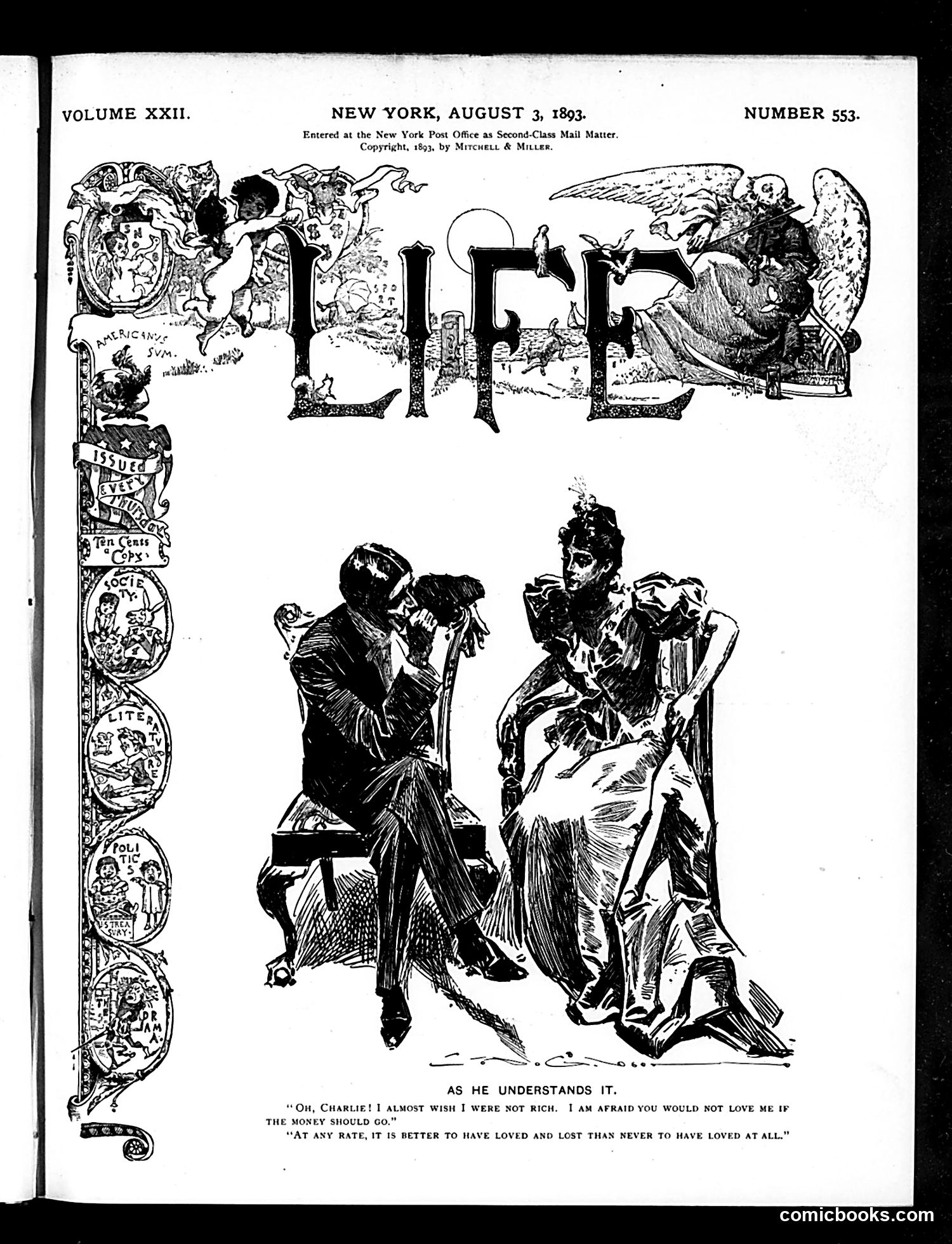 Life — August 3, 1893 — page 1 of 18