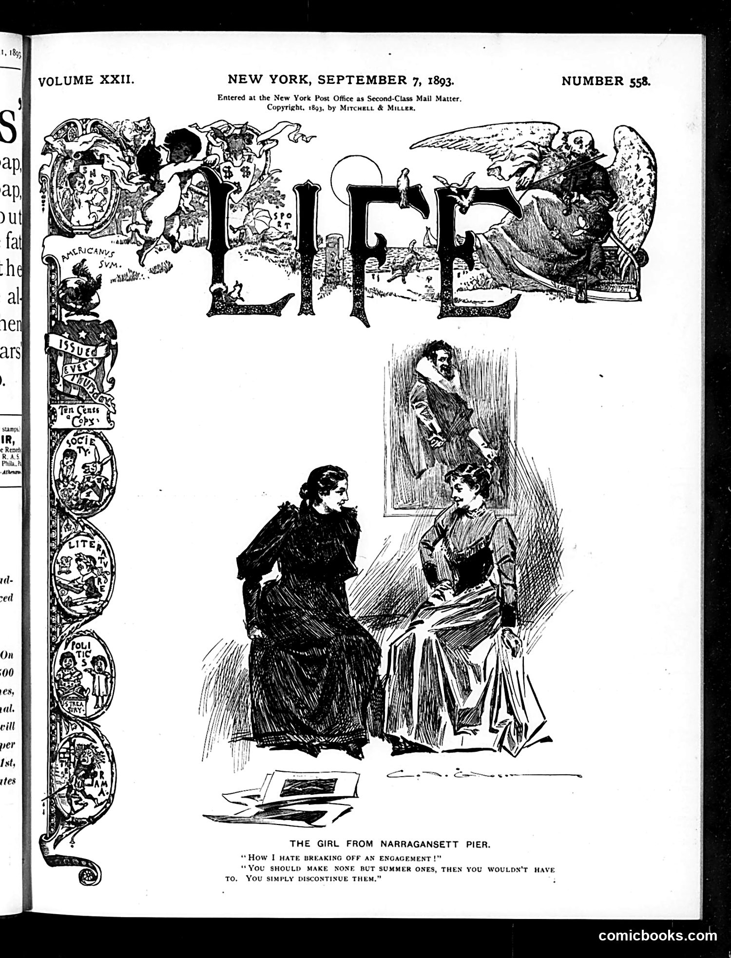 Life — September 7, 1893 — page 1 of 14