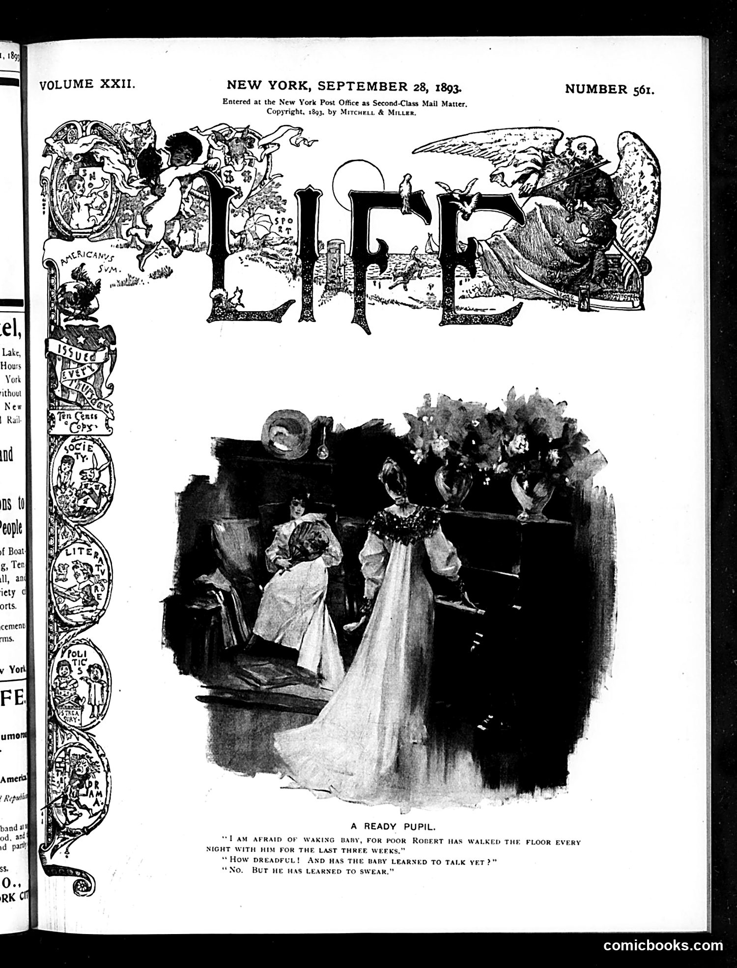 Life — September 28, 1893 — page 1 of 16