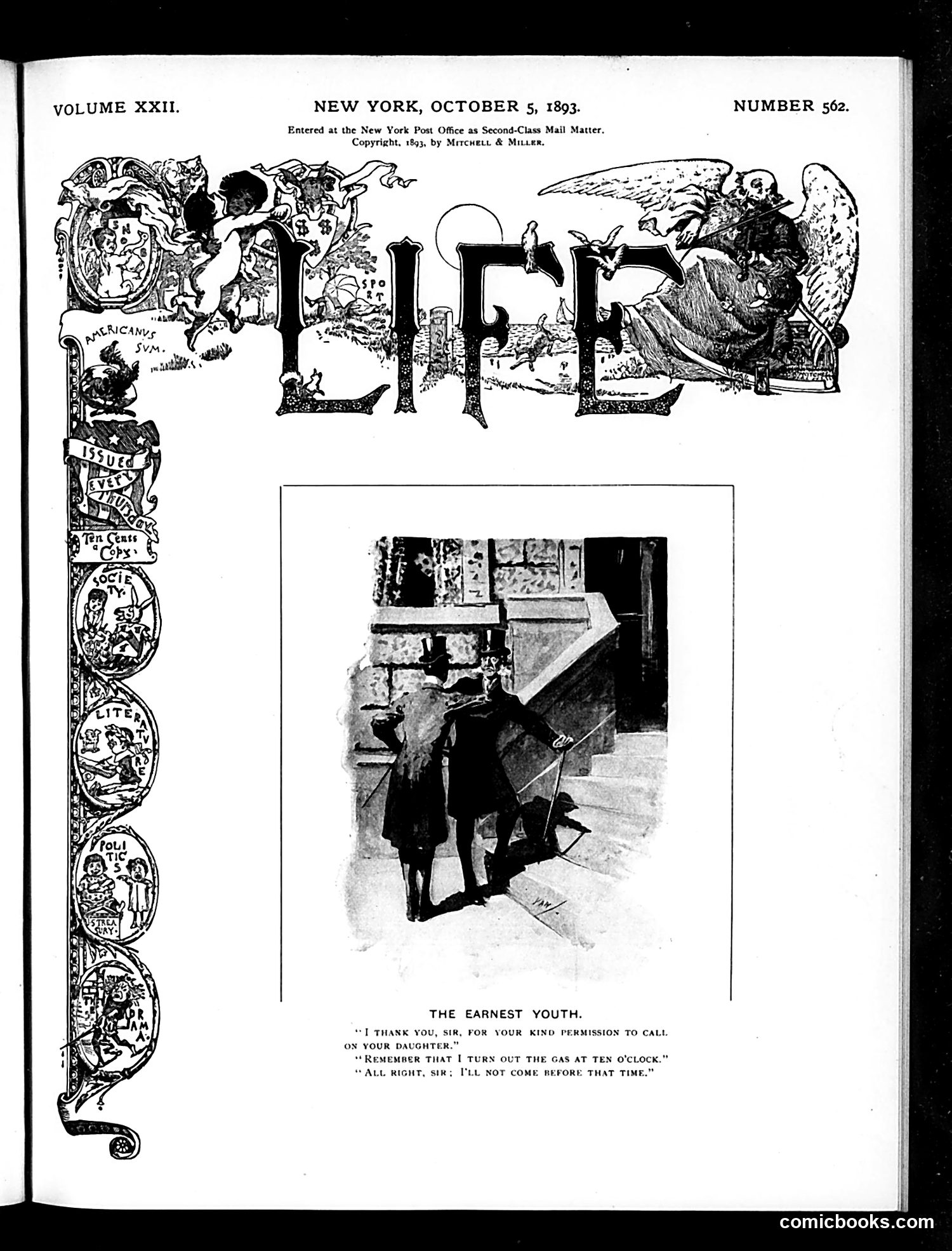 Life — October 5, 1893 — page 1 of 16