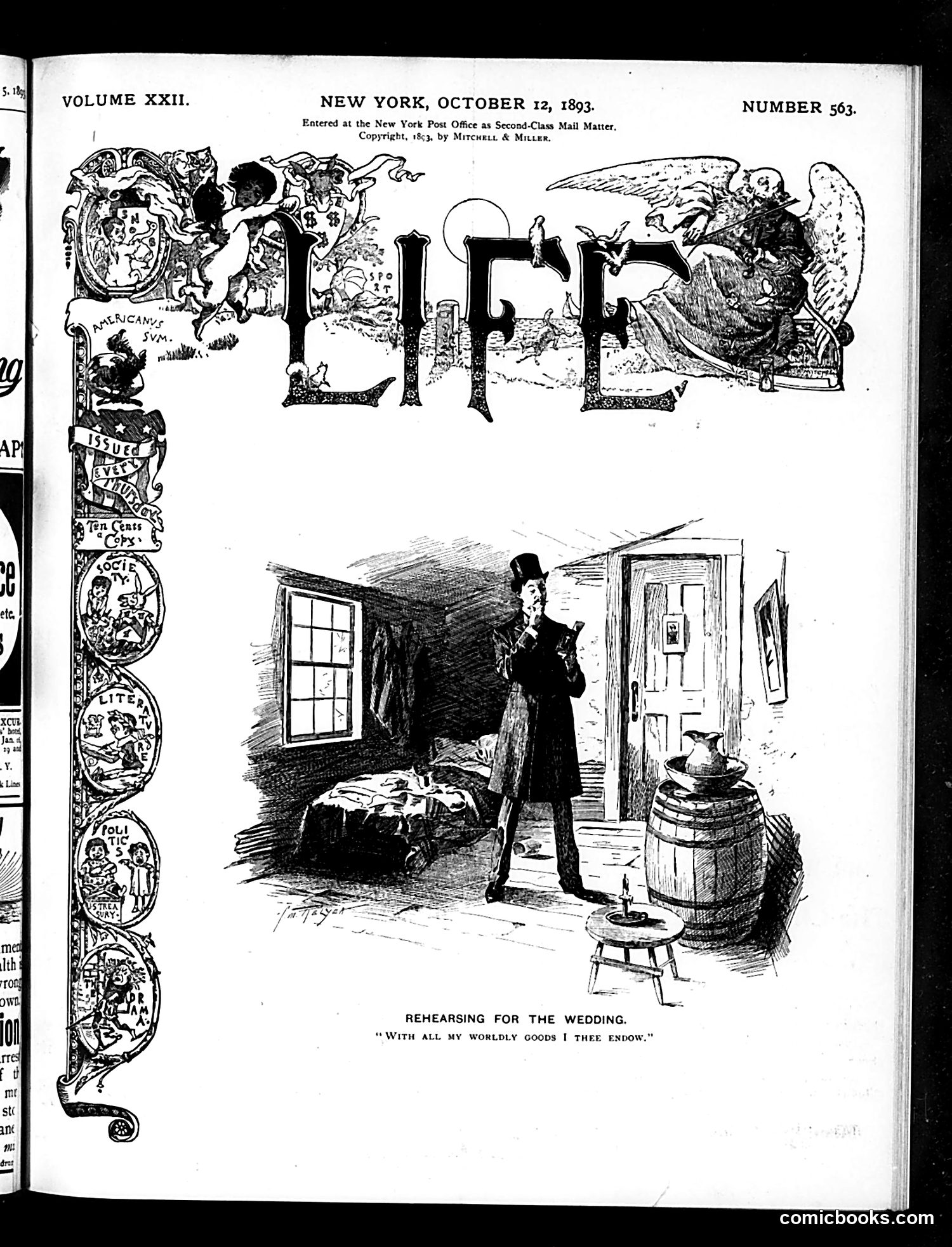Life — October 12, 1893 — page 1 of 18