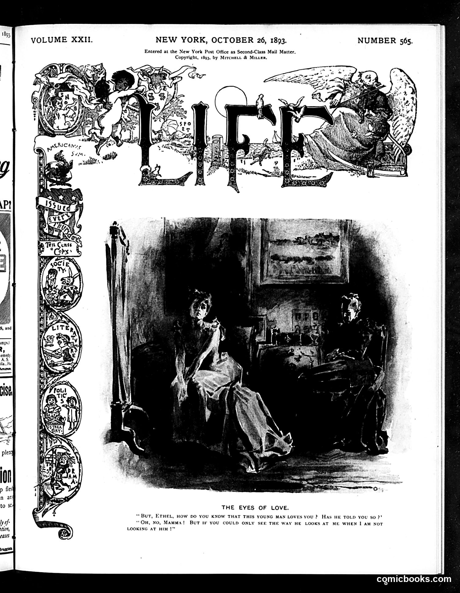 Life — October 26, 1893 — page 1 of 16