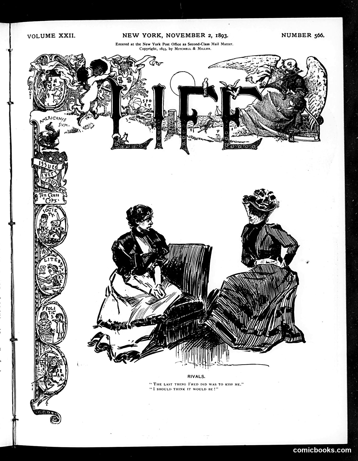 Life — November 2, 1893 — page 1 of 14