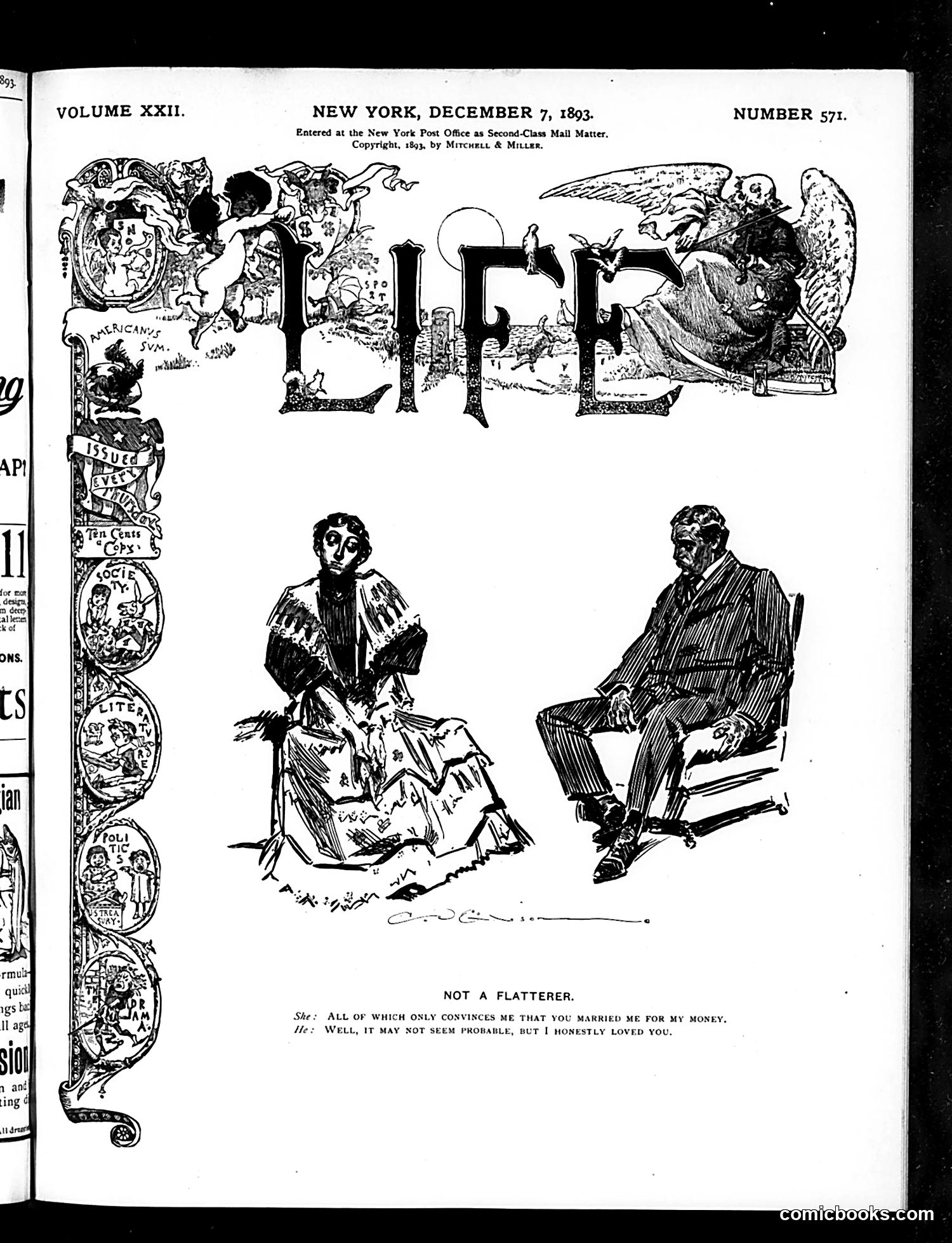 Life — December 7, 1893 — page 1 of 16