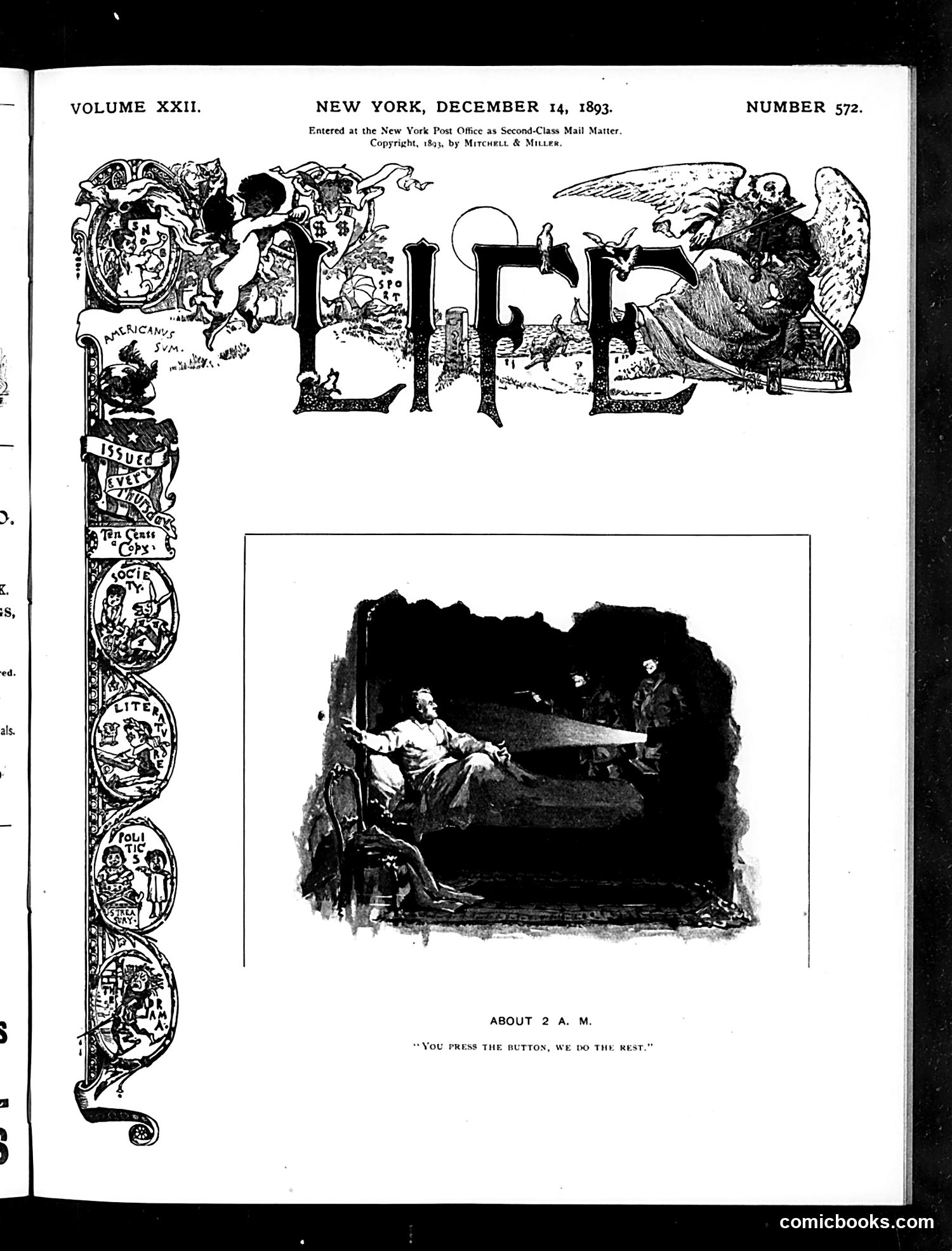 Life — December 14, 1893 — page 1 of 16