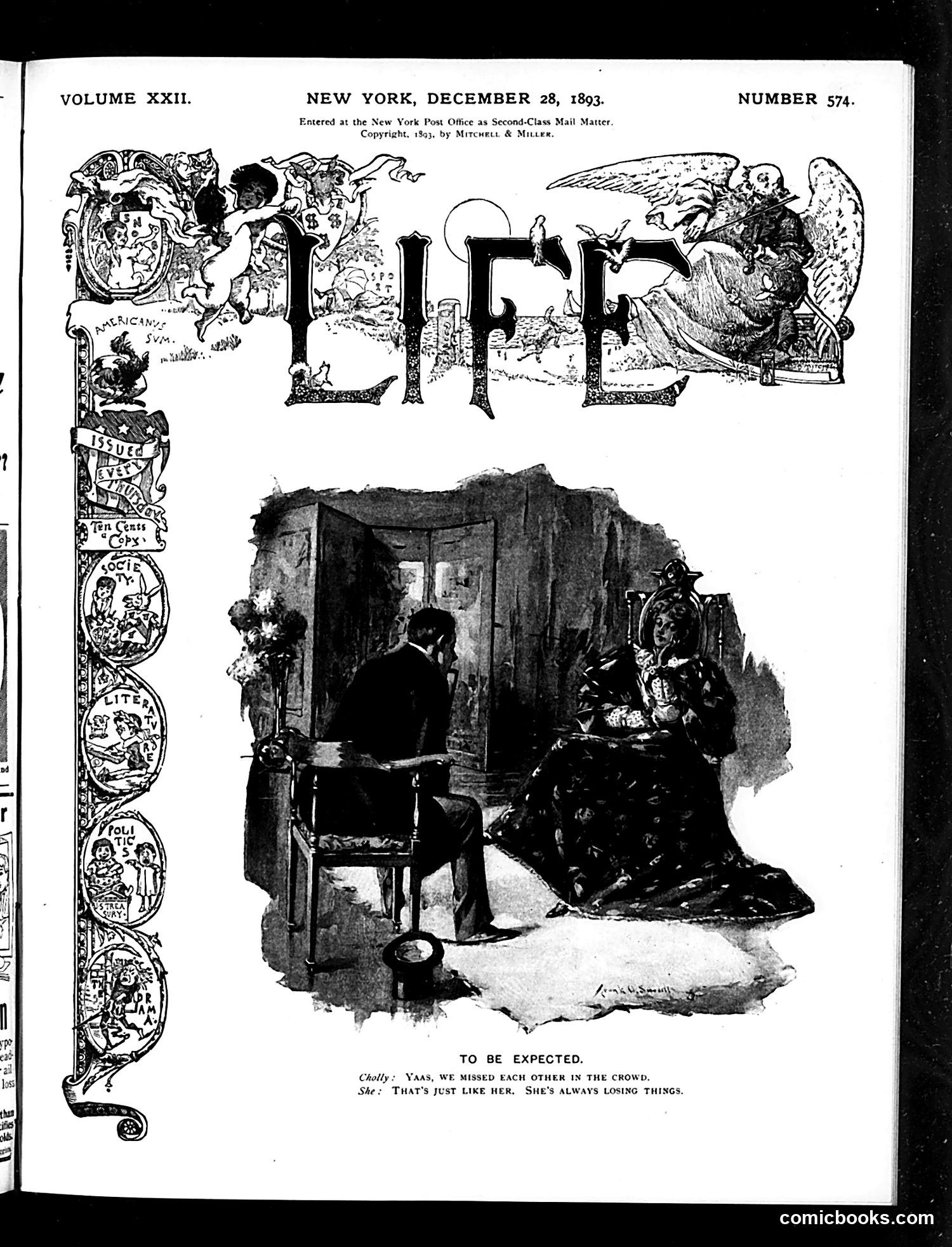 Life — December 28, 1893 — page 1 of 53