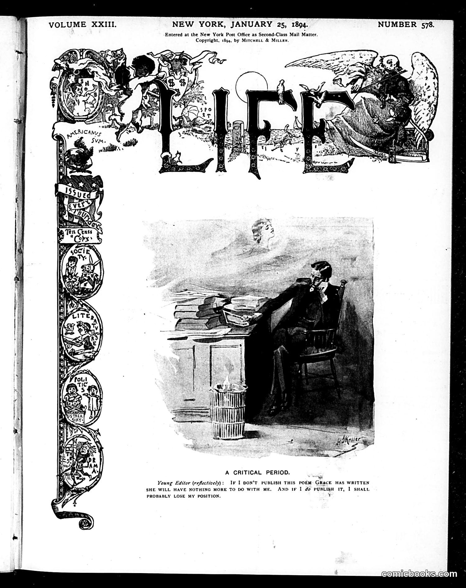 Life — January 25, 1894 — page 1 of 16