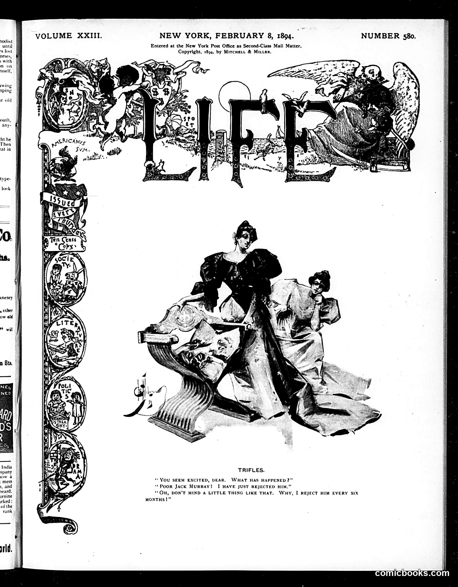 Life — February 8, 1894 — page 1 of 16