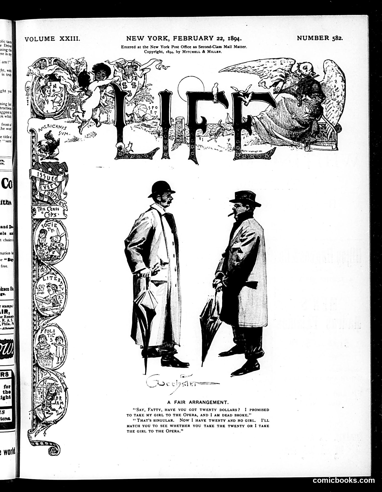 Life — February 22, 1894 — page 1 of 16