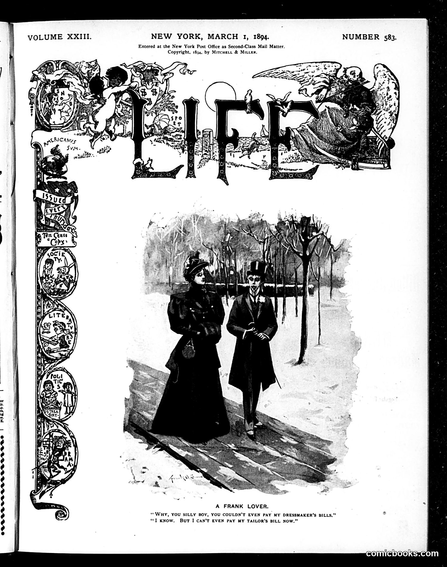 Life — March 1, 1894 — page 1 of 16