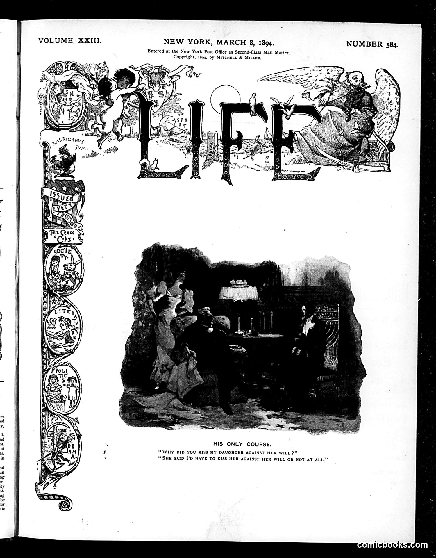 Life — March 8, 1894 — page 1 of 14