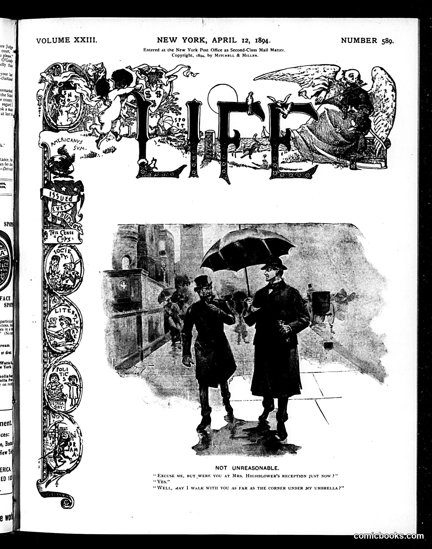 Life — April 12, 1894 — page 1 of 14