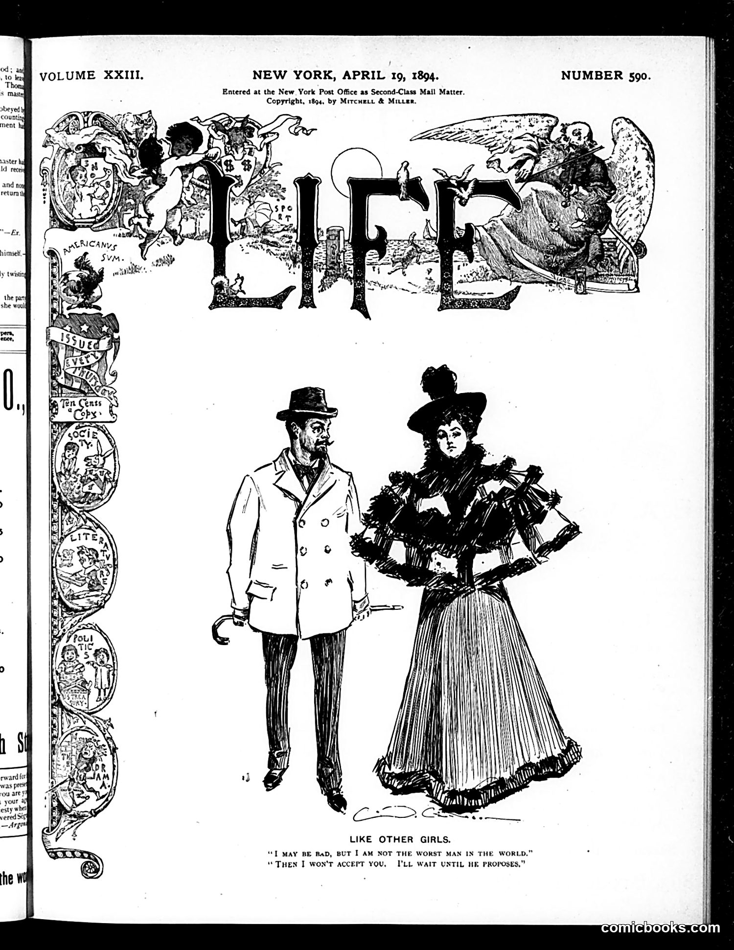 Life — April 19, 1894 — page 1 of 14