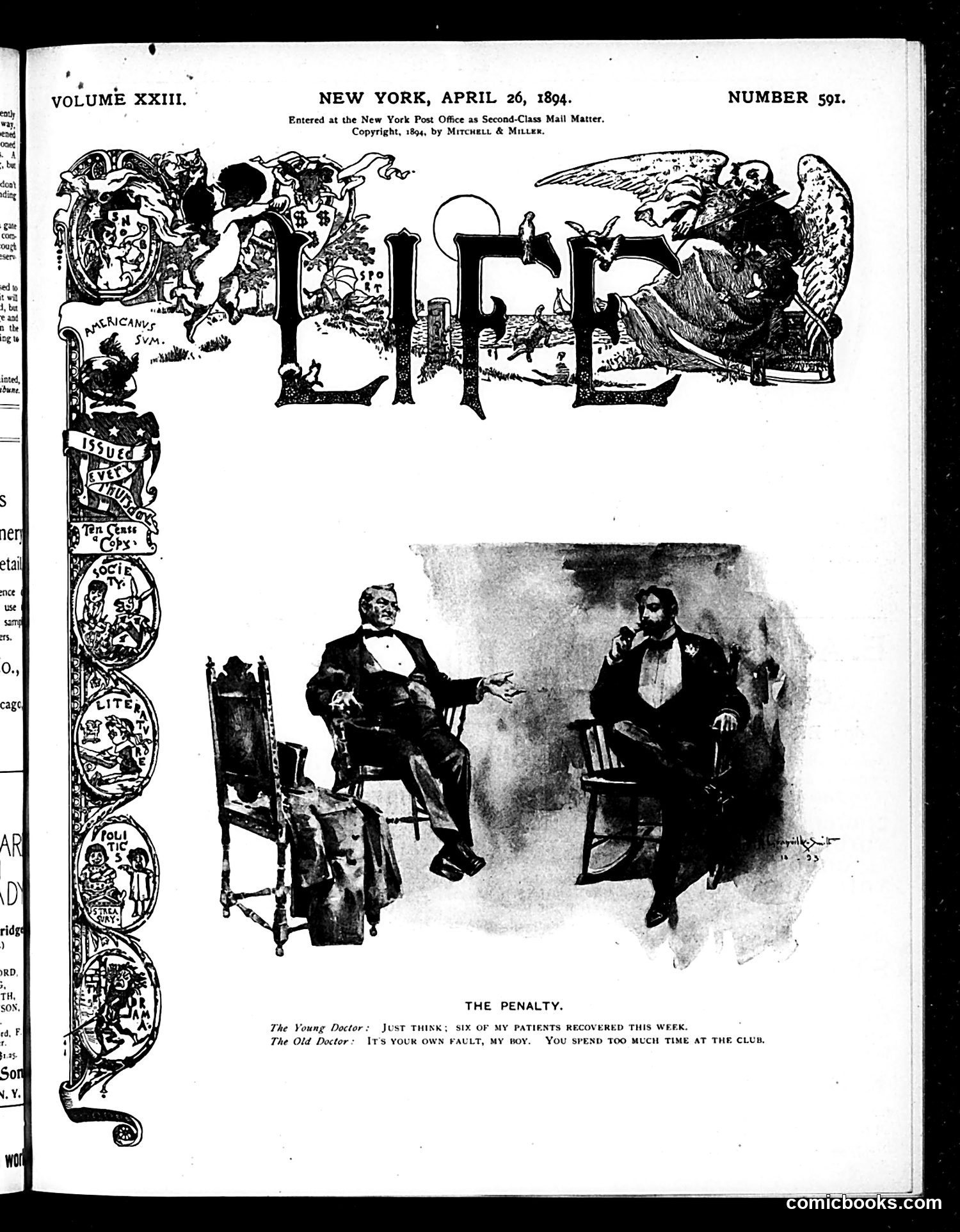 Life — April 26, 1894 — page 1 of 20