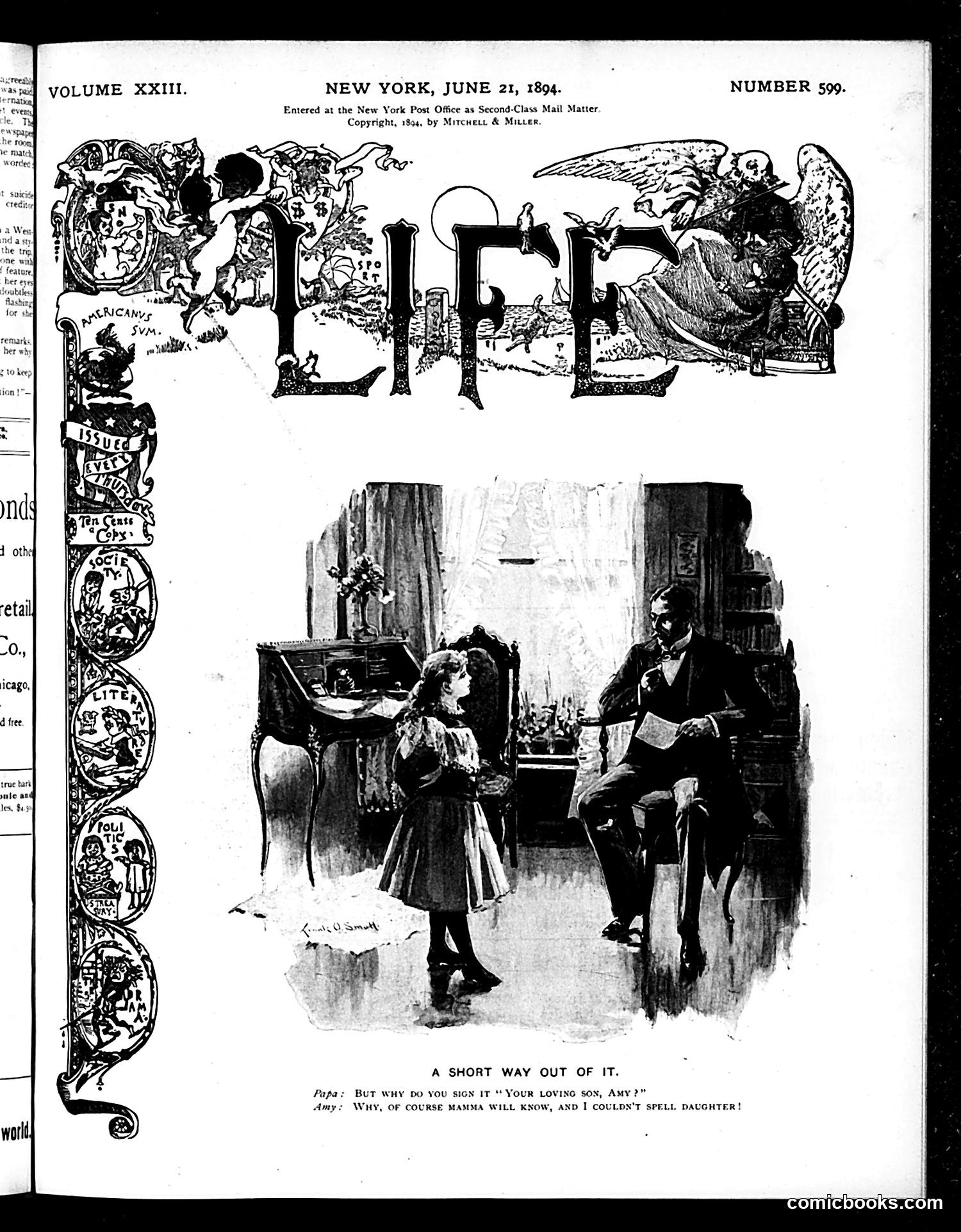 Life — June 21, 1894 — page 1 of 14
