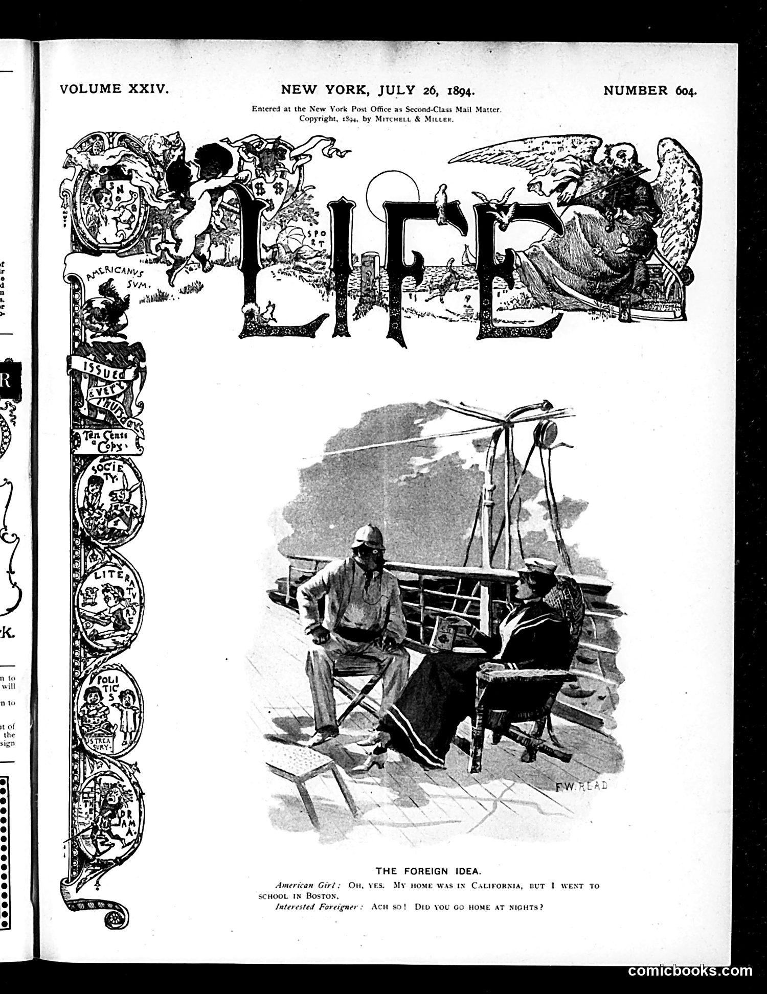 Life — July 26, 1894 — page 1 of 14